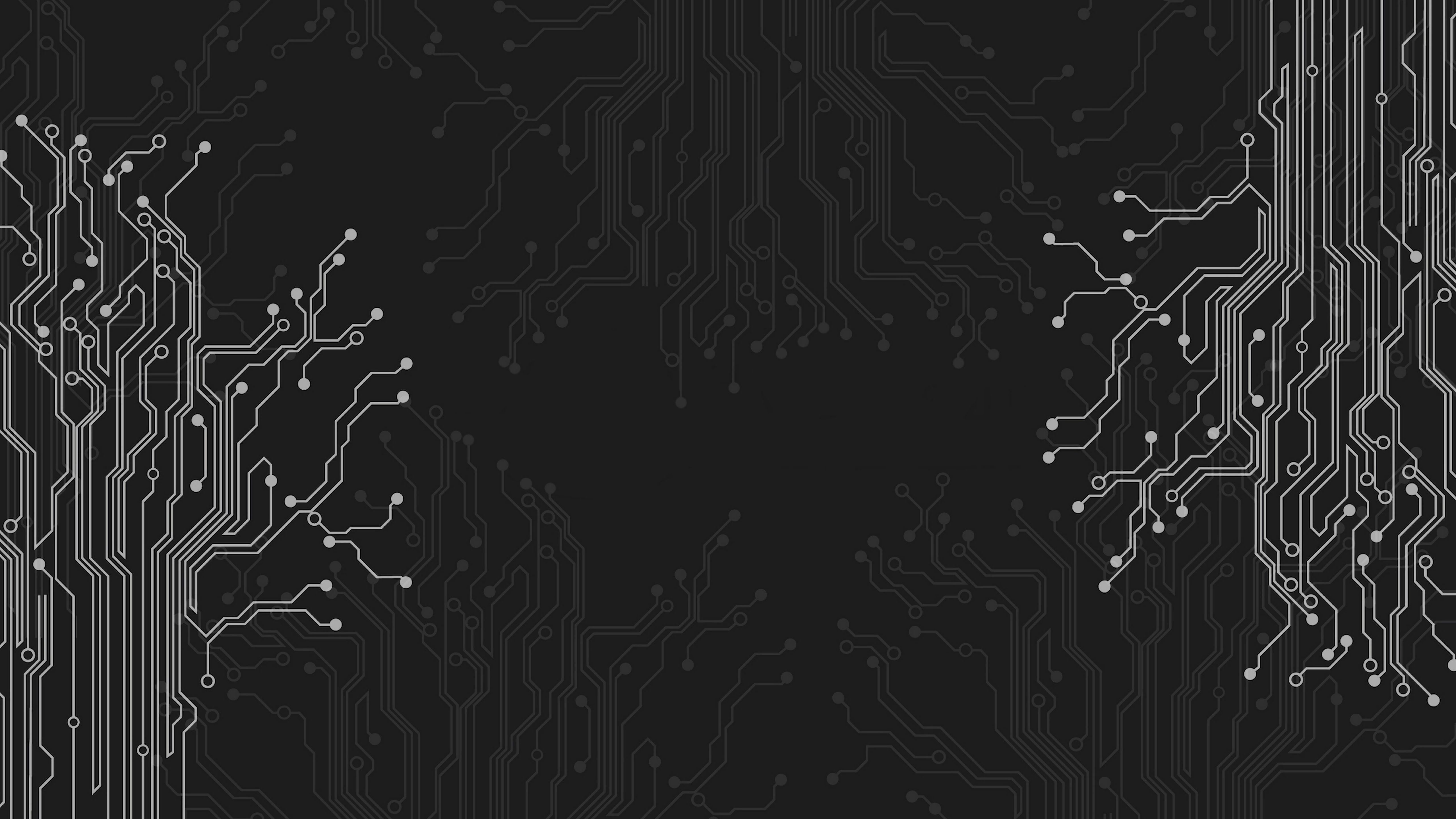 5120x2880 Circuit Minimalist Background 4K Wallpaper, Desktop