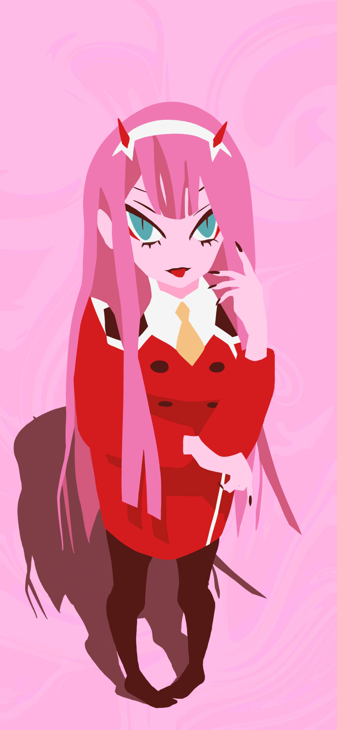 1190x2560 Zero Two Wallpaper Phone 4k Anime Wallpaper, Phone