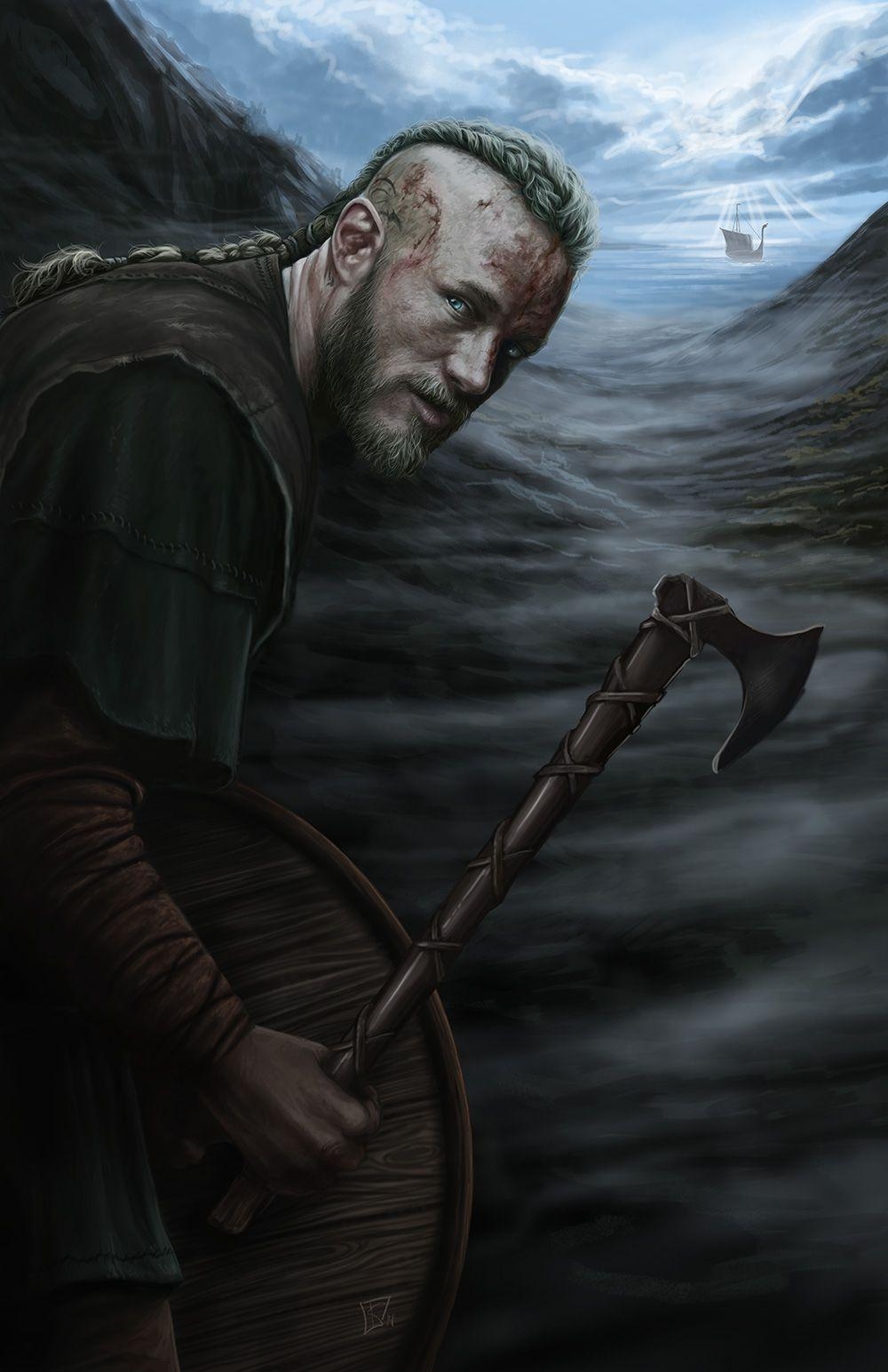 1000x1550 Ragnar. Art: Fandom, Horror, Fantasy, Phone