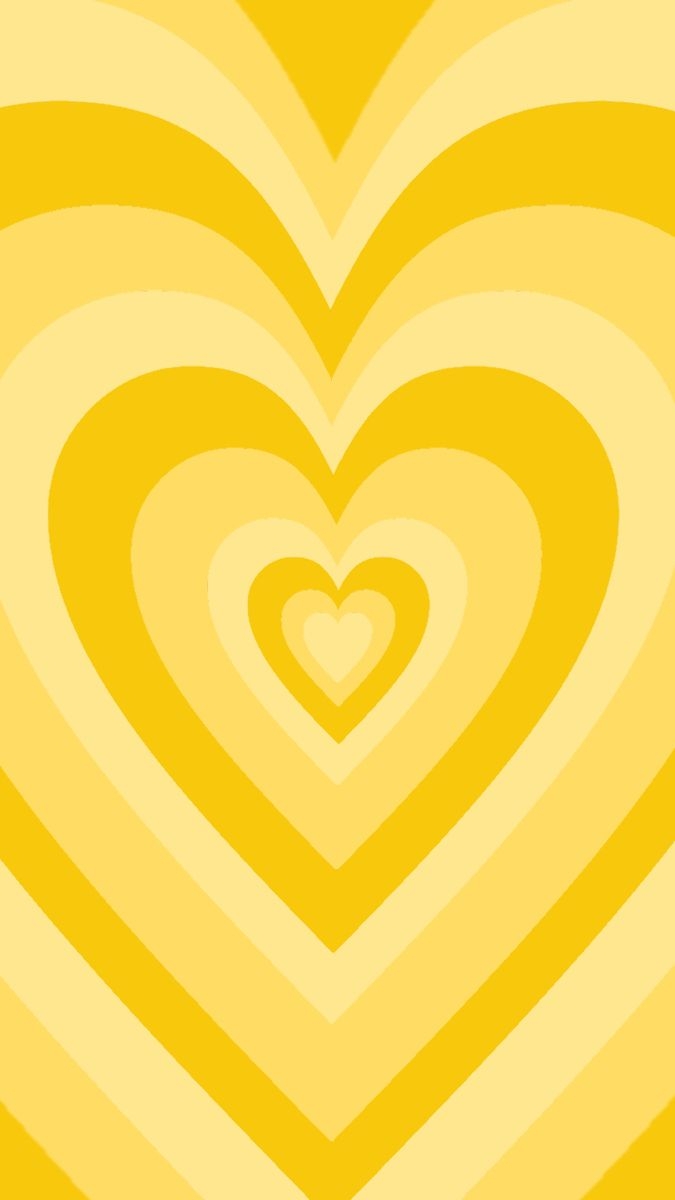 680x1200 yellow heart. iPhone wallpaper vintage, Yellow wallpaper, Indie art, Phone