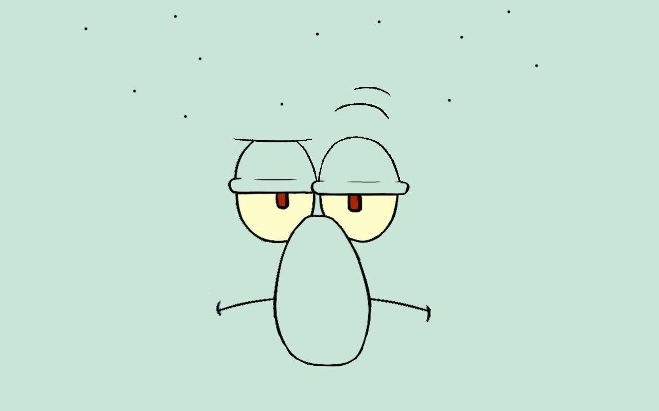 1280x800 spongebob squarepants squidward background, Desktop