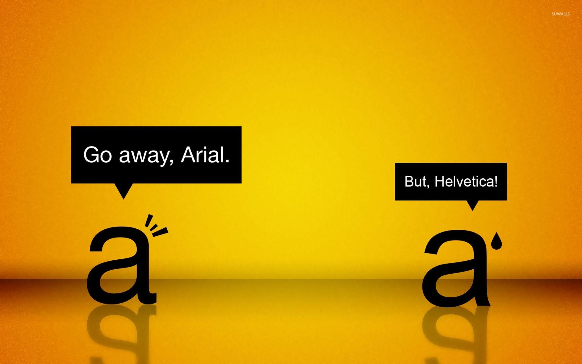 1920x1200 Arial vs Helvetica wallpaper wallpaper, Desktop