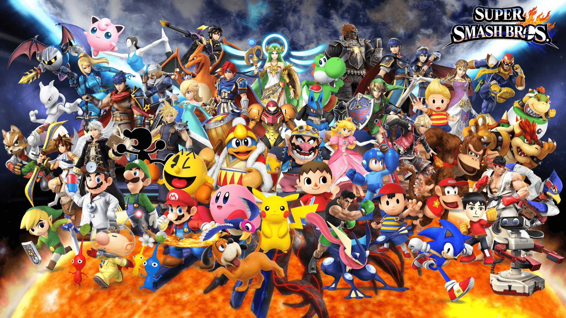 1920x1080 Super Smash Bros 4 Wallpaper, Desktop