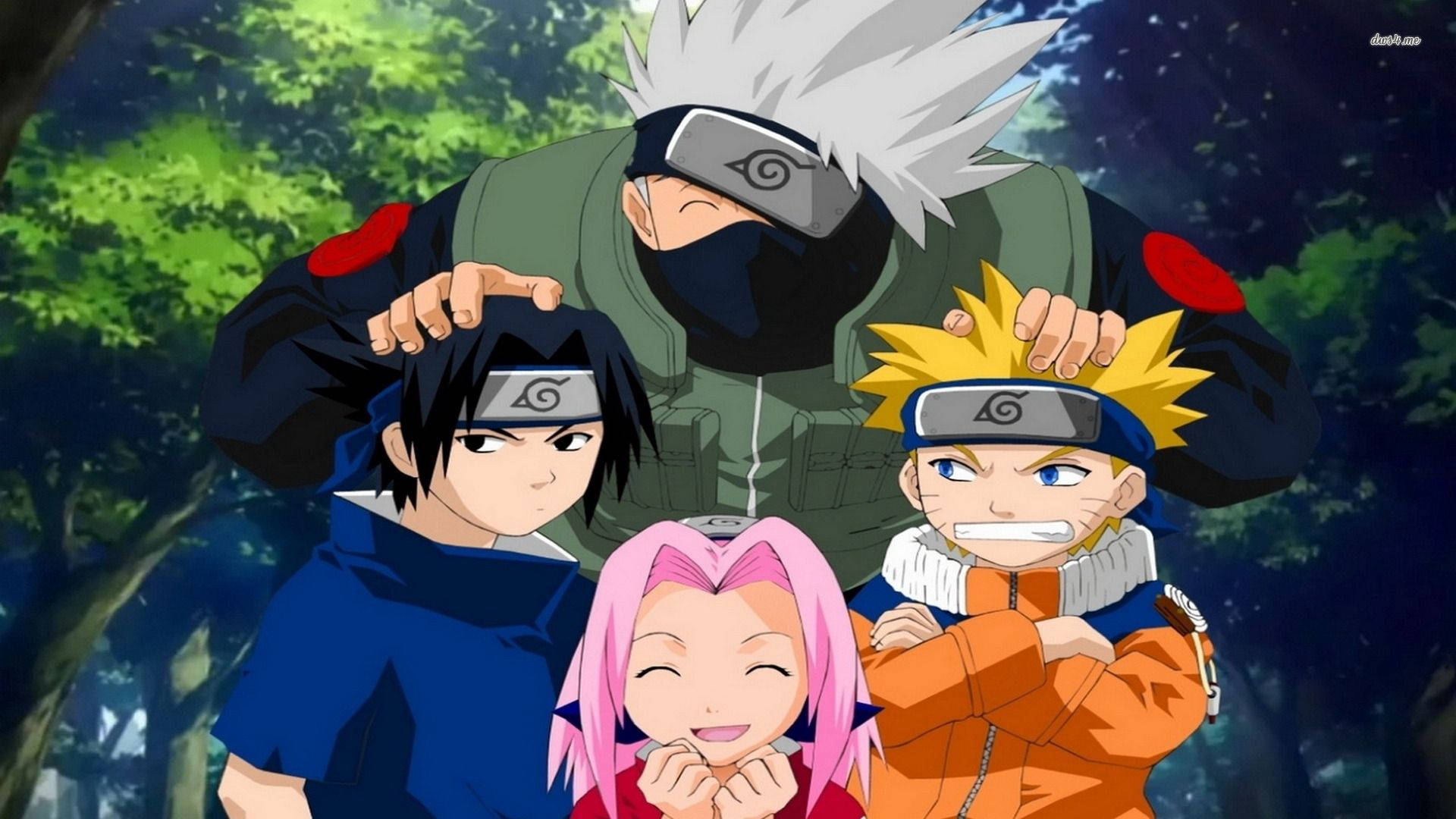 1920x1080 Download Team 7 With Kakashi Hatake Wallpaper, Desktop