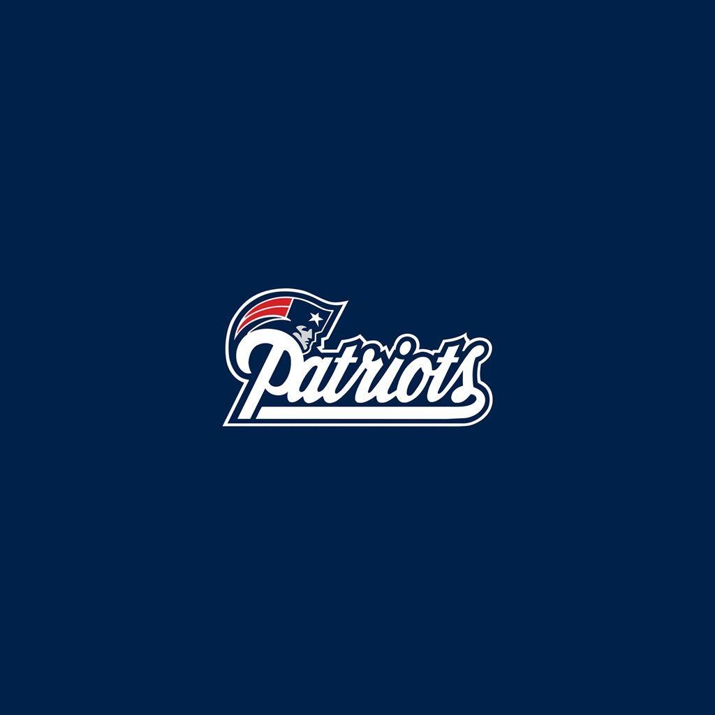 1030x1030 iPad Wallpaper with the New England Patriots Team Logos, Phone