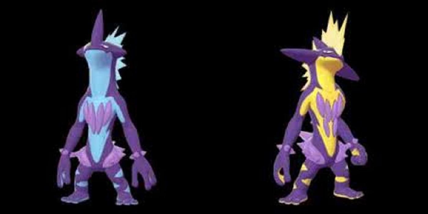 1400x700 Pokemon Sword and Shield: How to Get Both Toxtricity Forms, Dual Screen