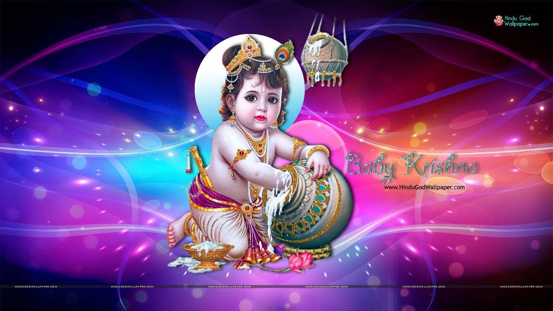 1920x1080 1080p Baby Krishna HD Wallpaper Full Size. Download. Baby, Desktop