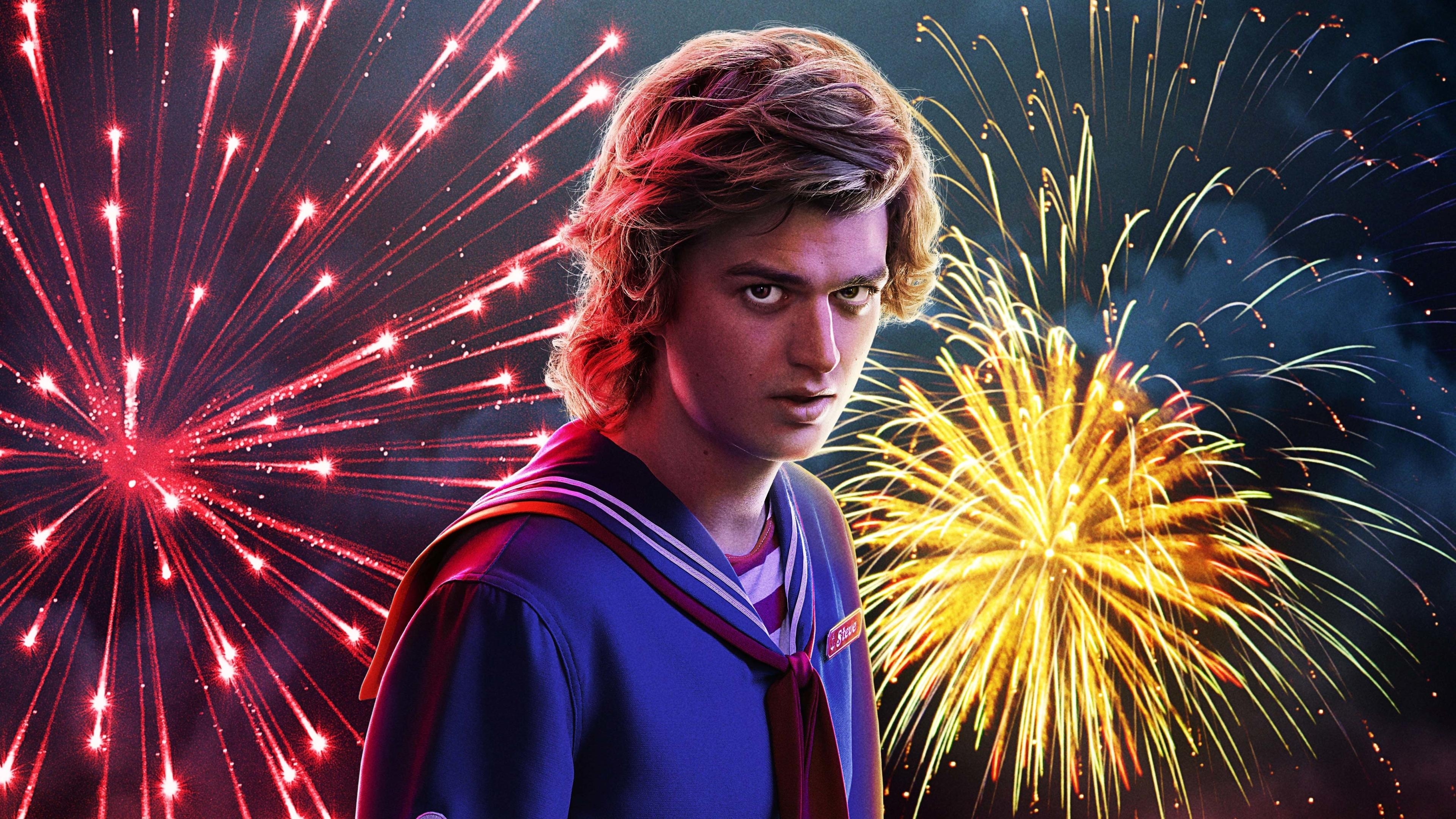 3840x2160 Joe Keery Stranger Things 3 4K Wallpaper, HD TV Series, Desktop