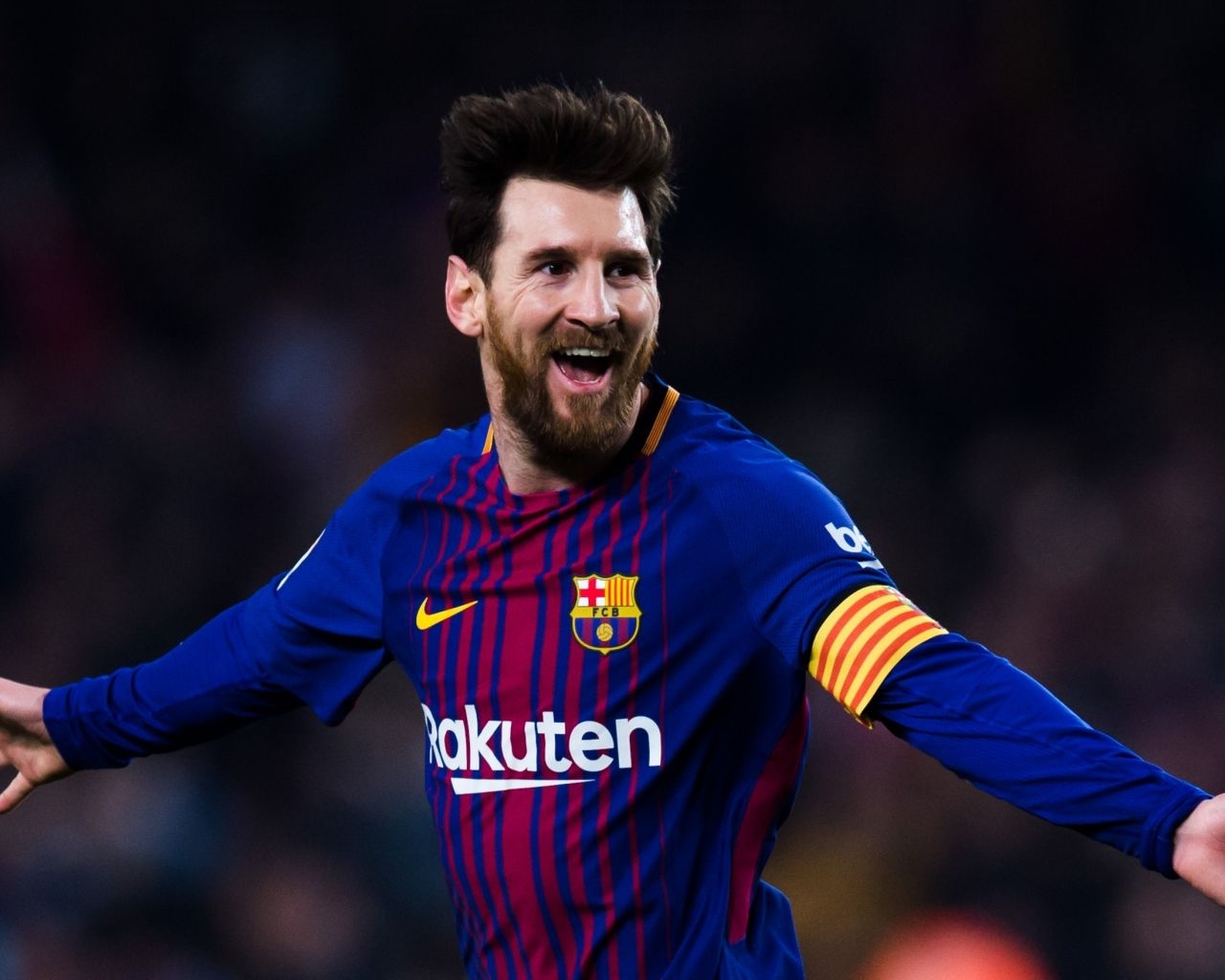 1280x1030 Download  wallpaper lionel messi, celebration, goal, football, sports, standard 5: fullscreen,  HD image, background, 9565, Desktop