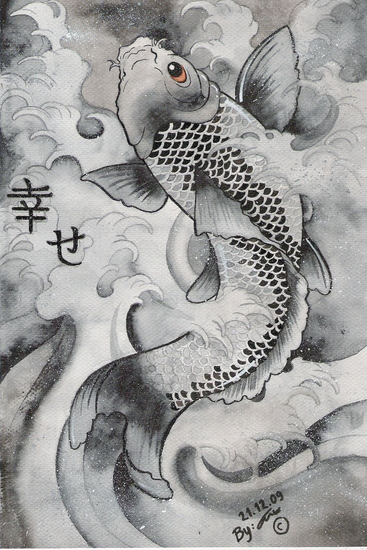 740x1110 Japanese Koi Art Wallpaper Free Japanese Koi Art Background, Phone