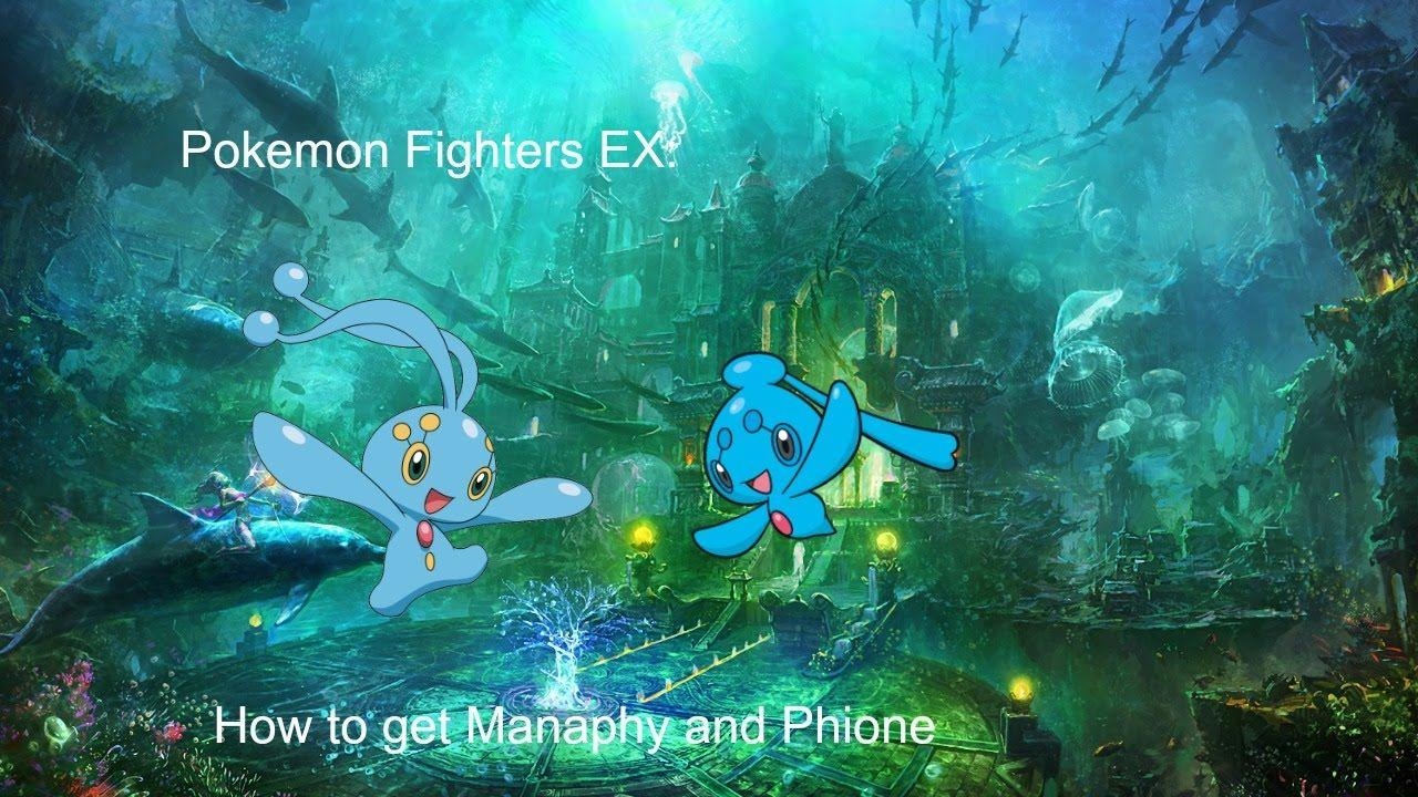 1280x720 Pokemon Fighters EX: How to get Manaphy and Phione, Desktop