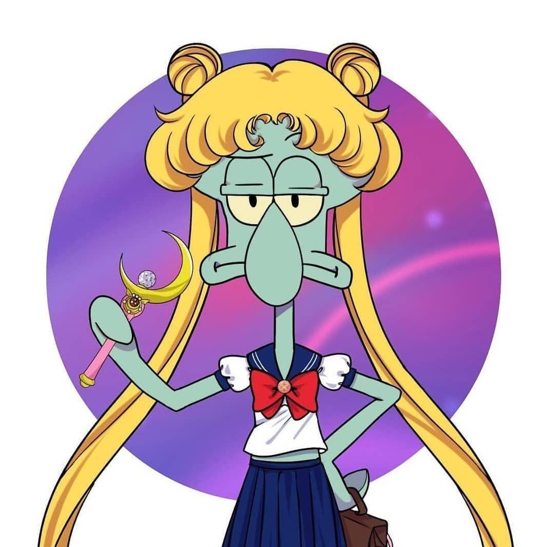 1070x1070 Sailor Squidward, Phone