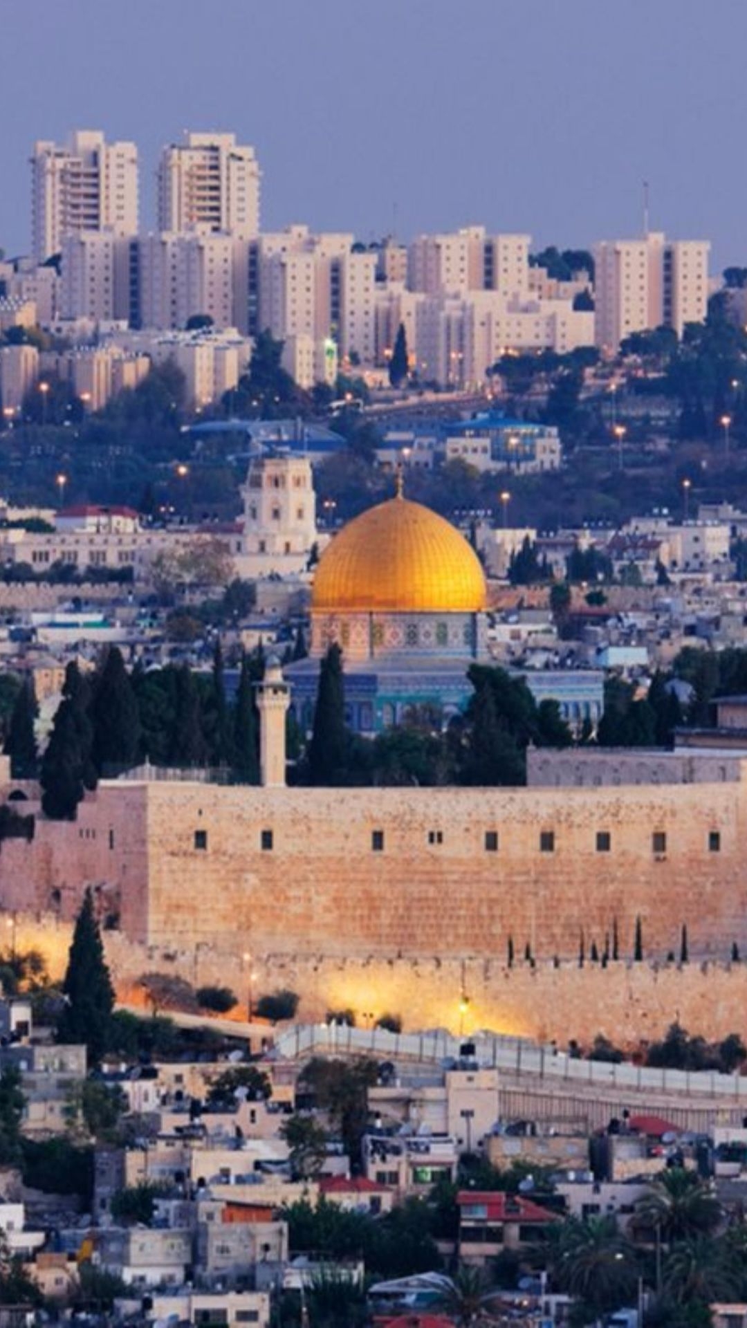 1080x1920 Jerusalem and other places iPhone Wallpaper, Phone