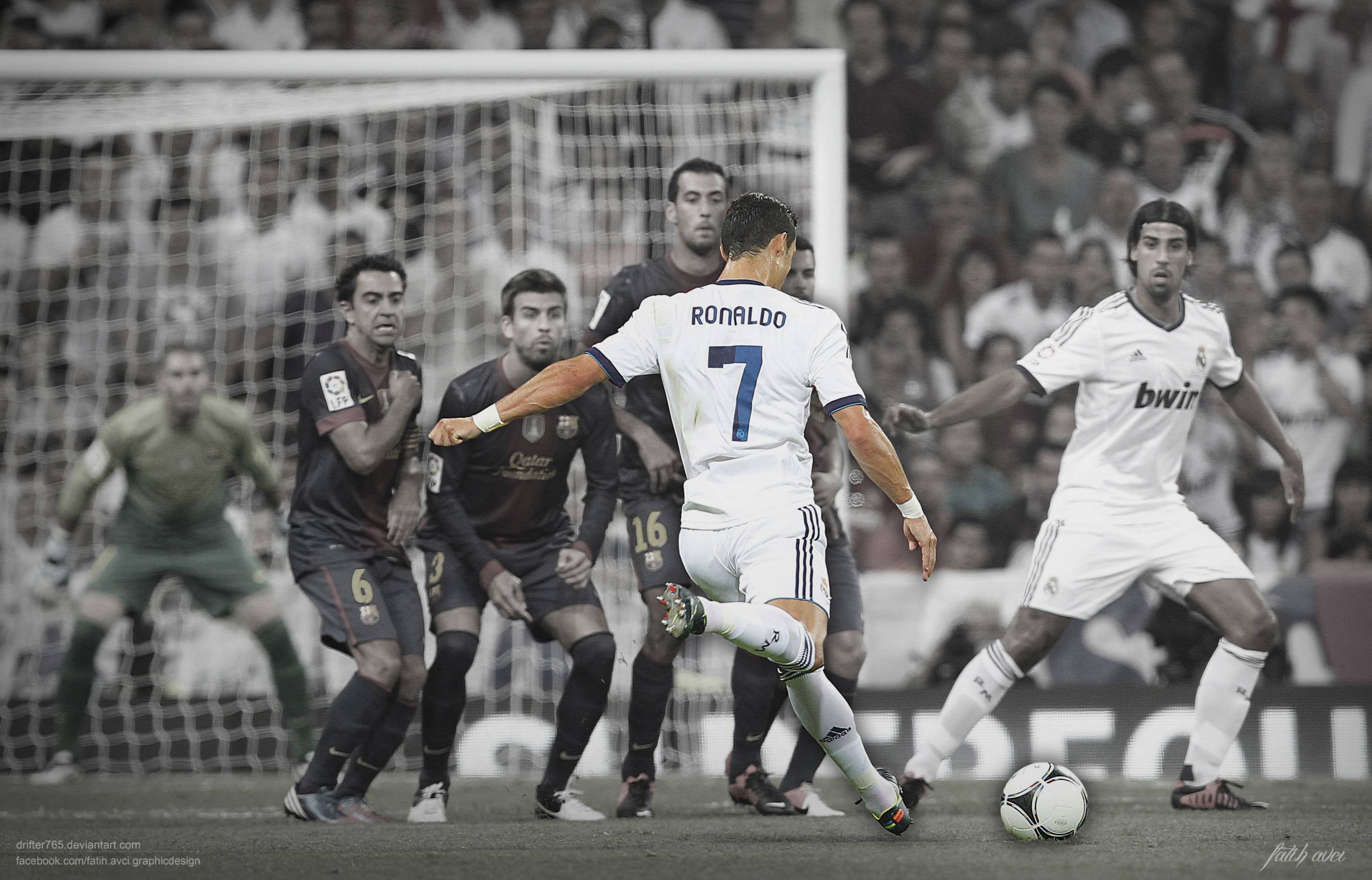 3070x1970 cristiano ronaldo freekick, Desktop