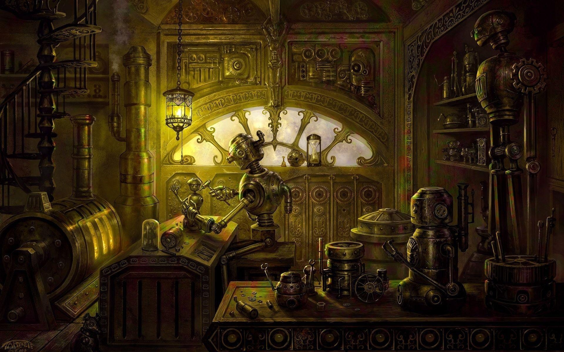 1920x1200 Steampunk Wallpaper Full HD, Desktop