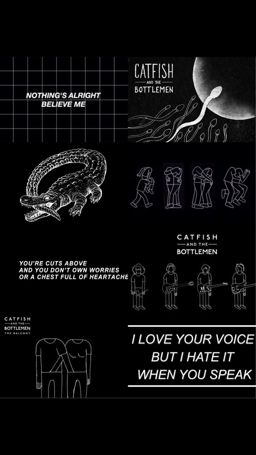 1080x1920 Free download catfishandthebottlemen wallpaper indie indieband aesthetic [1349x2399] for your Desktop, Mobile & Tablet. Explore Alternative Rock Wallpaper. Alternative Rock Wallpaper, Rock Wallpaper, Rock Wallpaper, Phone