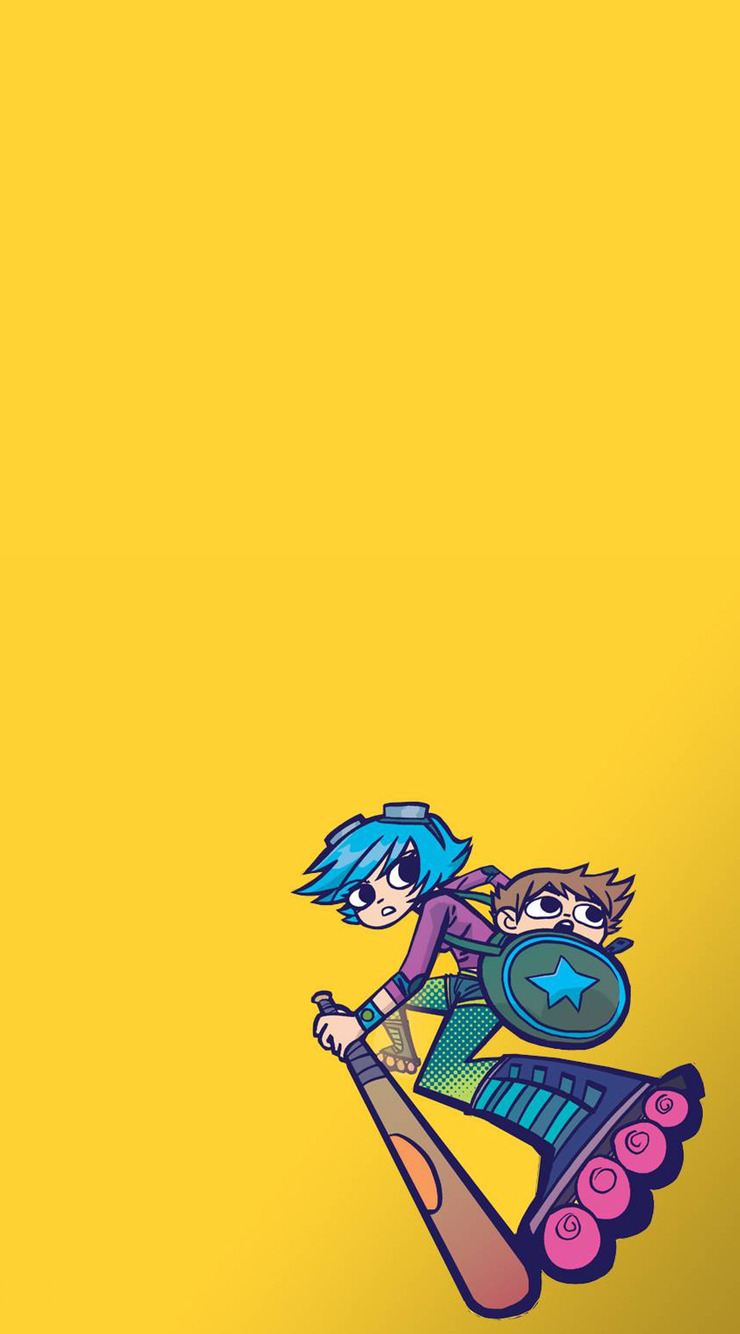 740x1340 Scott Pilgrim iPhone 6 wallpaper, Phone