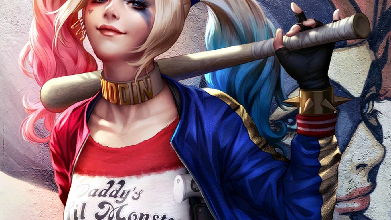 1370x770 Harley Quinn Desktop Wallpaper Free Harley Quinn Desktop, Desktop