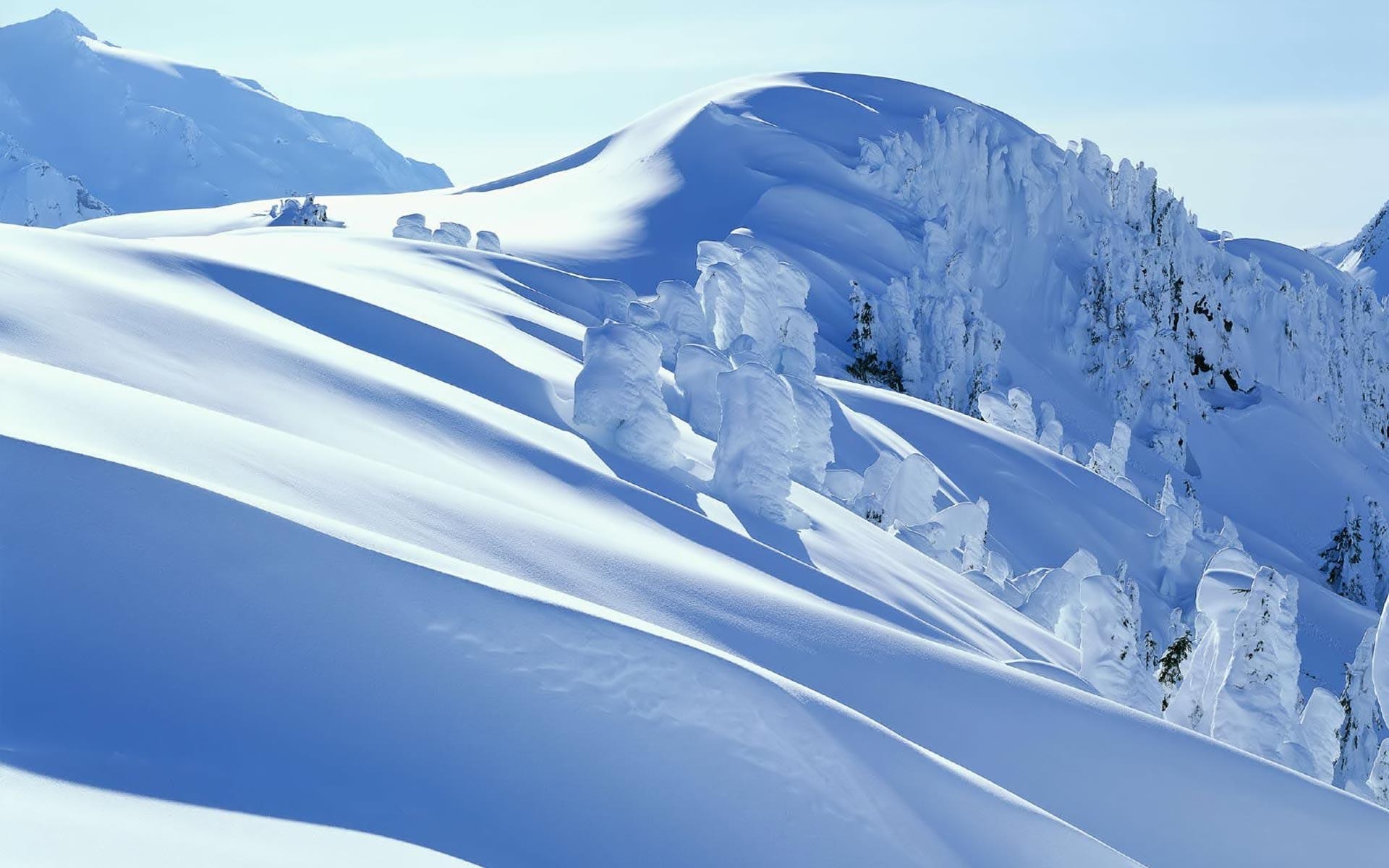 1920x1200 Beautiful Snow Covered Mountains HD Wallpaper, Desktop