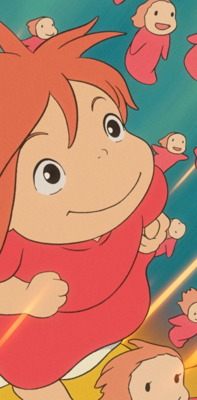 630x1280 Ponyo wallpaper, Phone