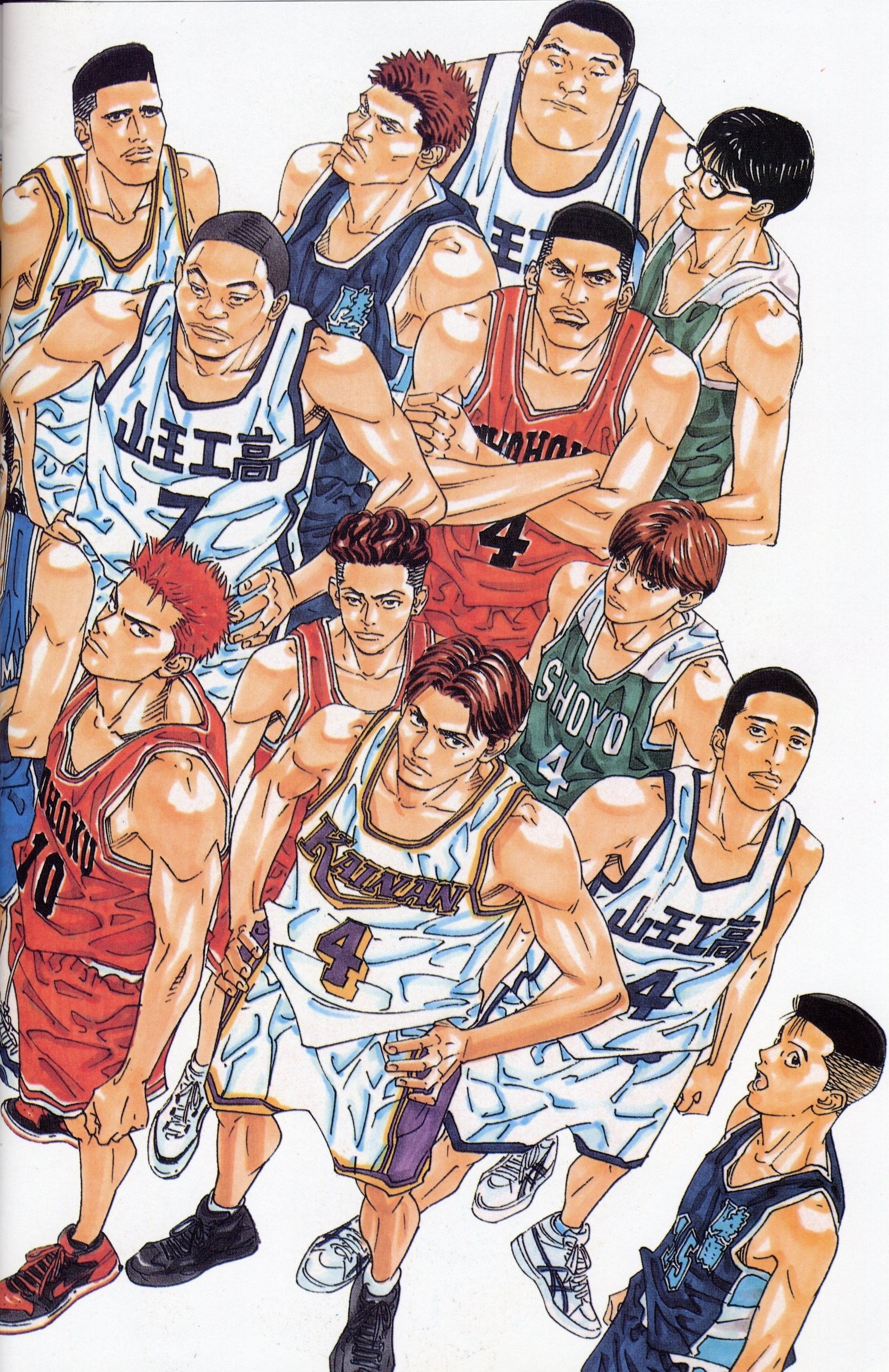 2000x3090 Slam Dunk Anime Wallpaper, Phone