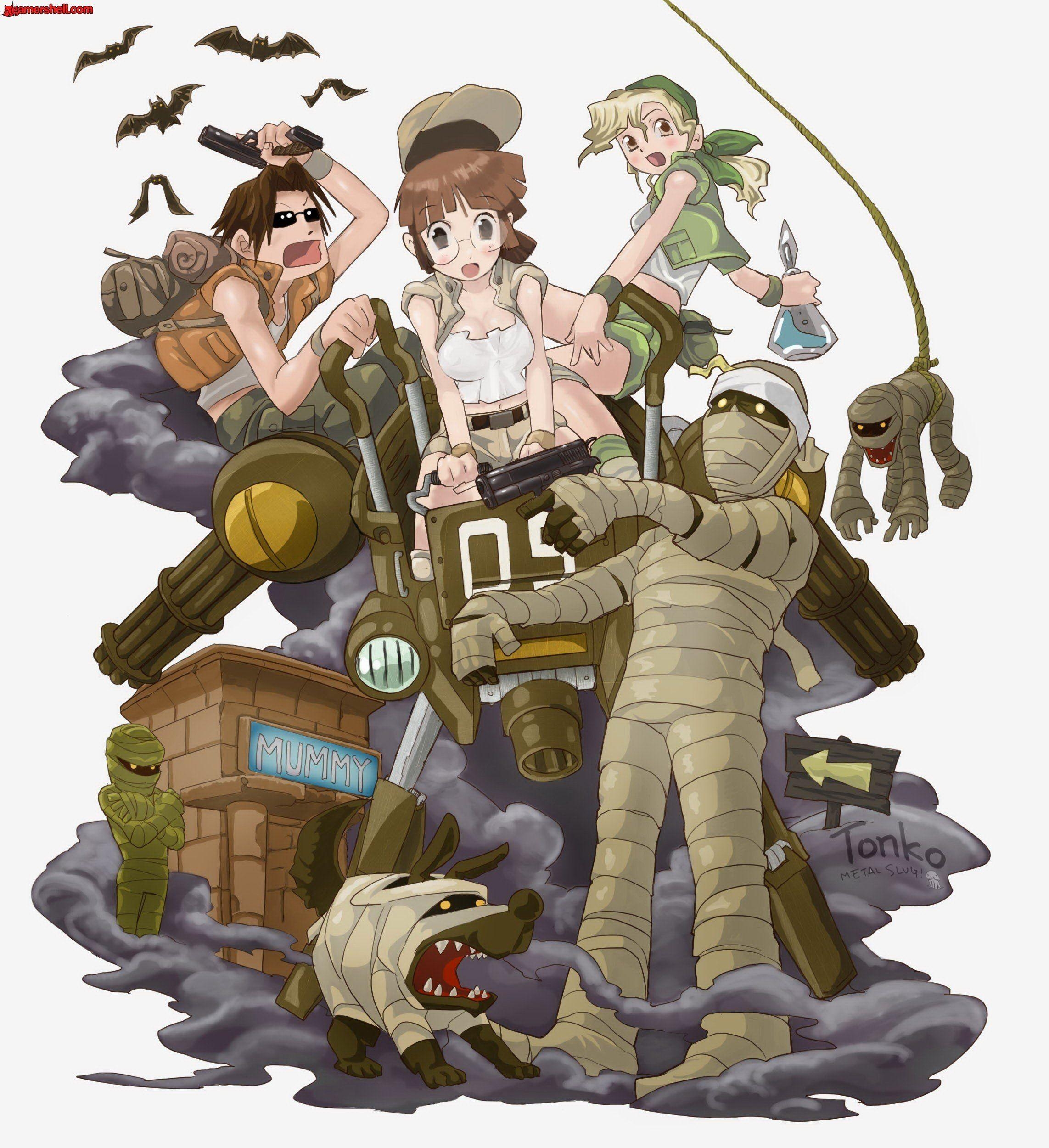 2290x2500 METAL SLUG Metaru Suraggu platform action shooter tps tower, Phone