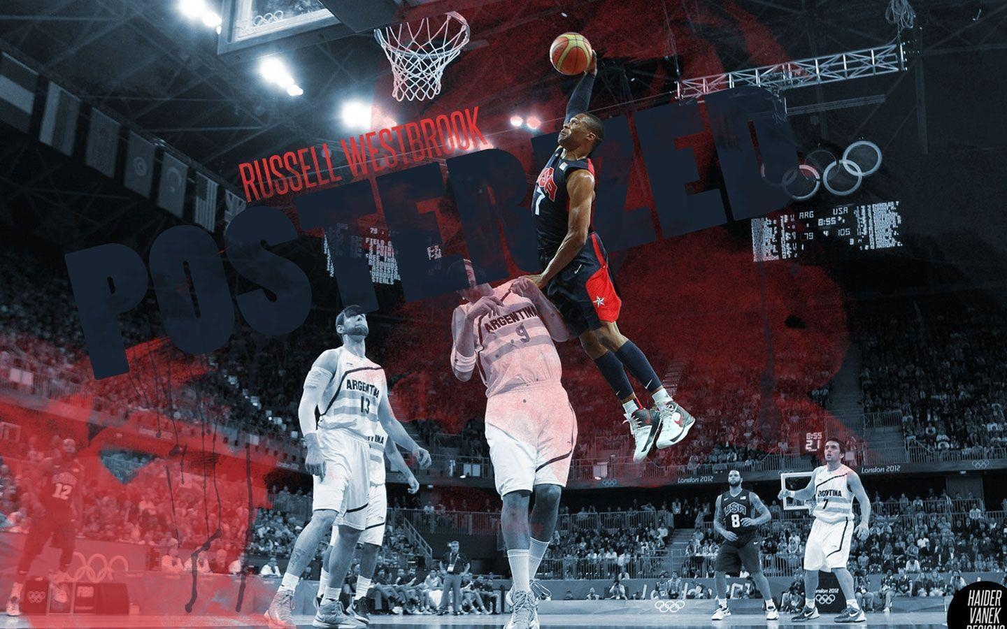 1440x900 Russell Westbrook Dunk Wallpaper, Desktop