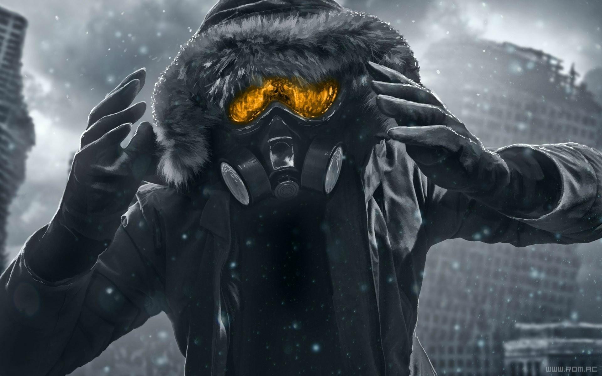 1920x1200 Dubstep Gas Mask Wallpaper, Desktop