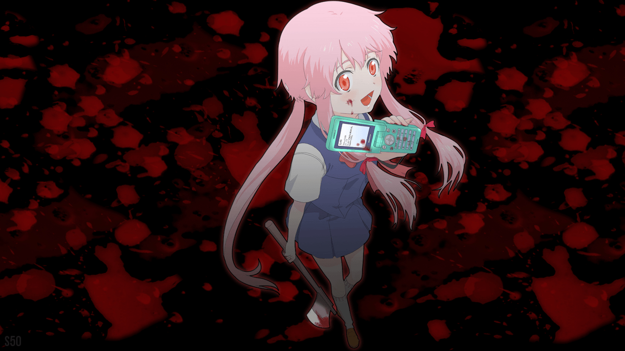 1280x720 Gasai Yuno wallpaper, Desktop