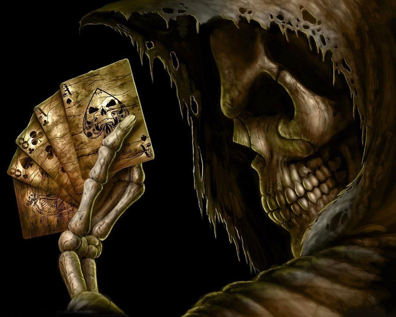 1280x1030 Skeleton Head Wallpaper 3D, Desktop