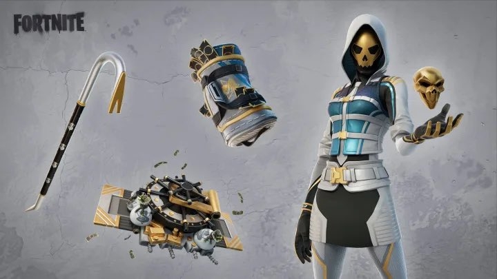 720x410 Gold Blooded Ace Fortnite wallpaper, Desktop