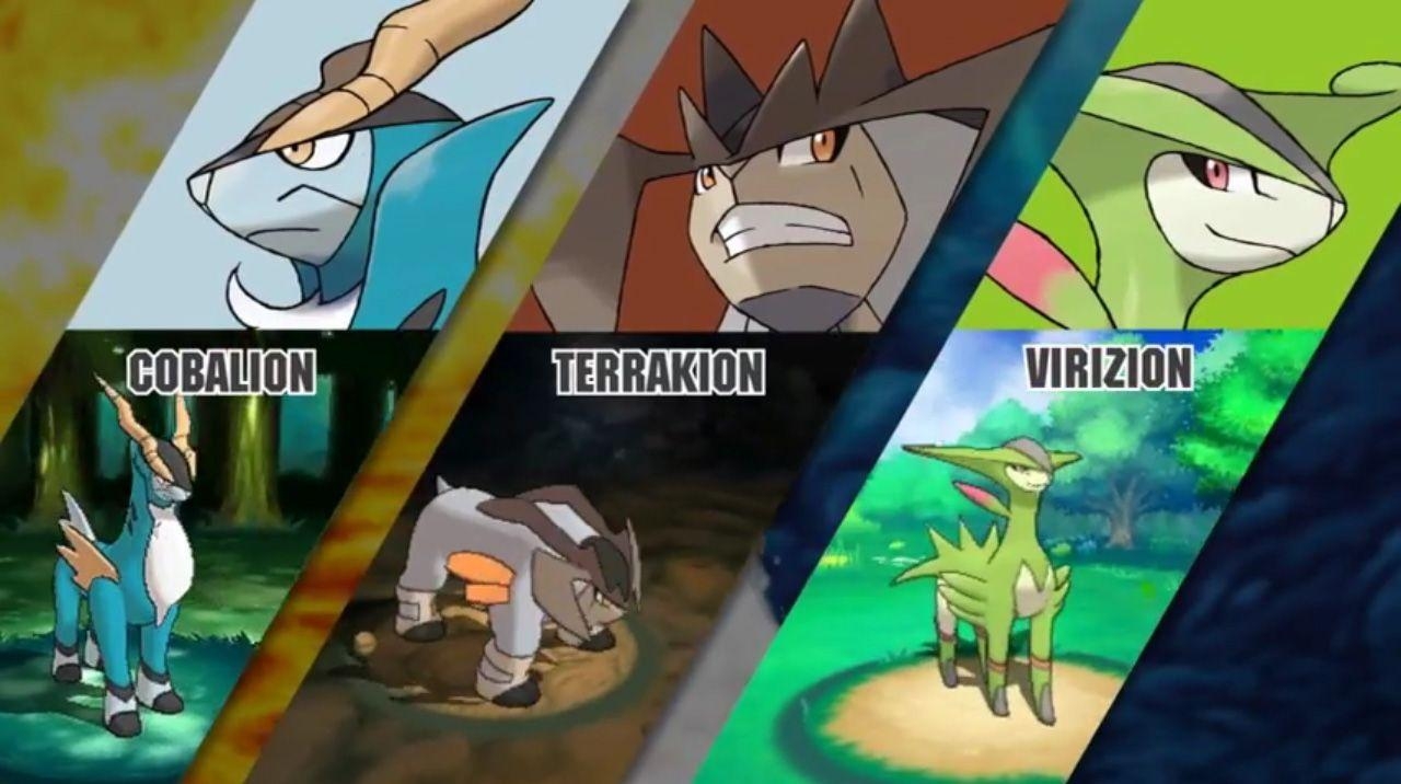 1280x720 Cobalion, Terrakion, and Virizion will catchable in Pokemon Omega, Desktop