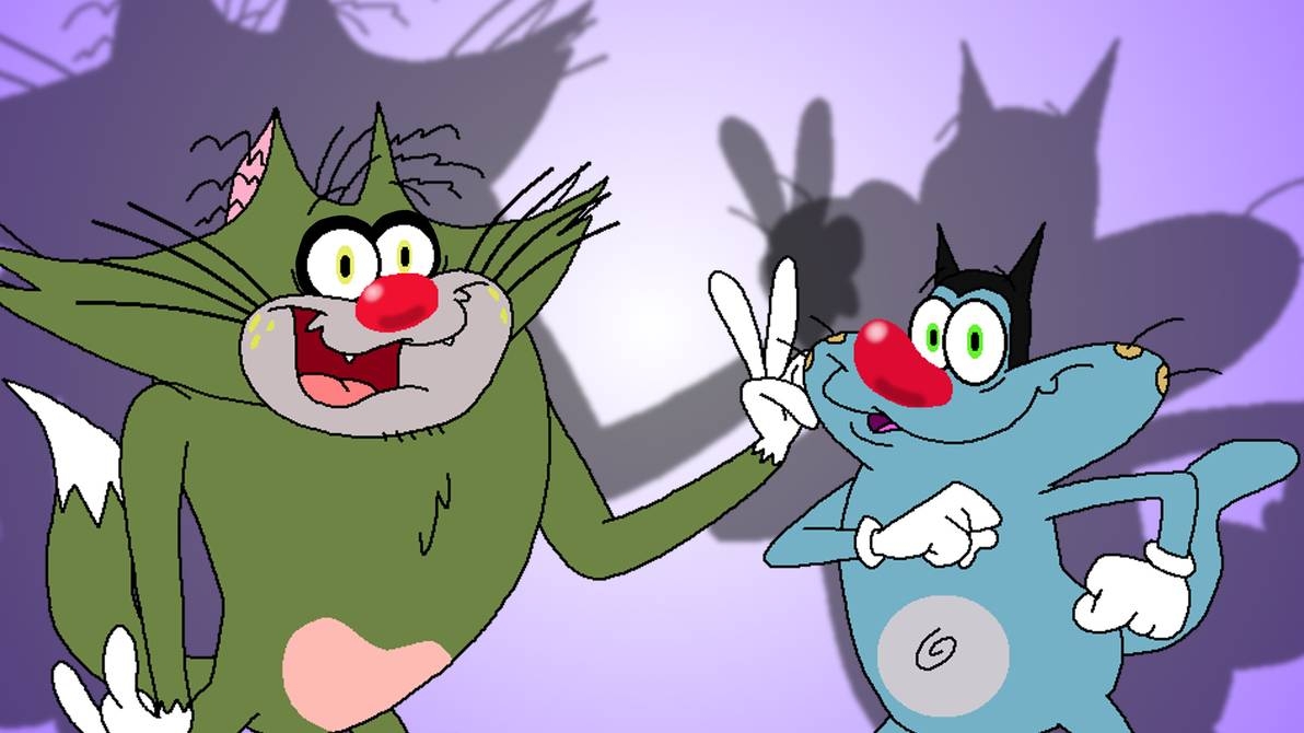 1200x670 Oggy And Jack, Desktop