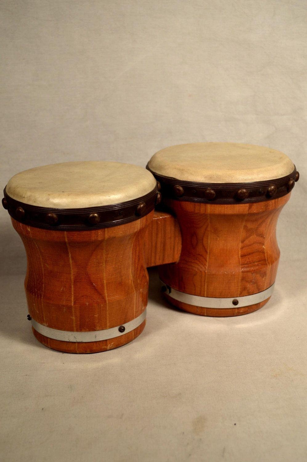 1000x1500 Vintage Bongo Drums Bongos Wooden Percussion Instrument, Phone