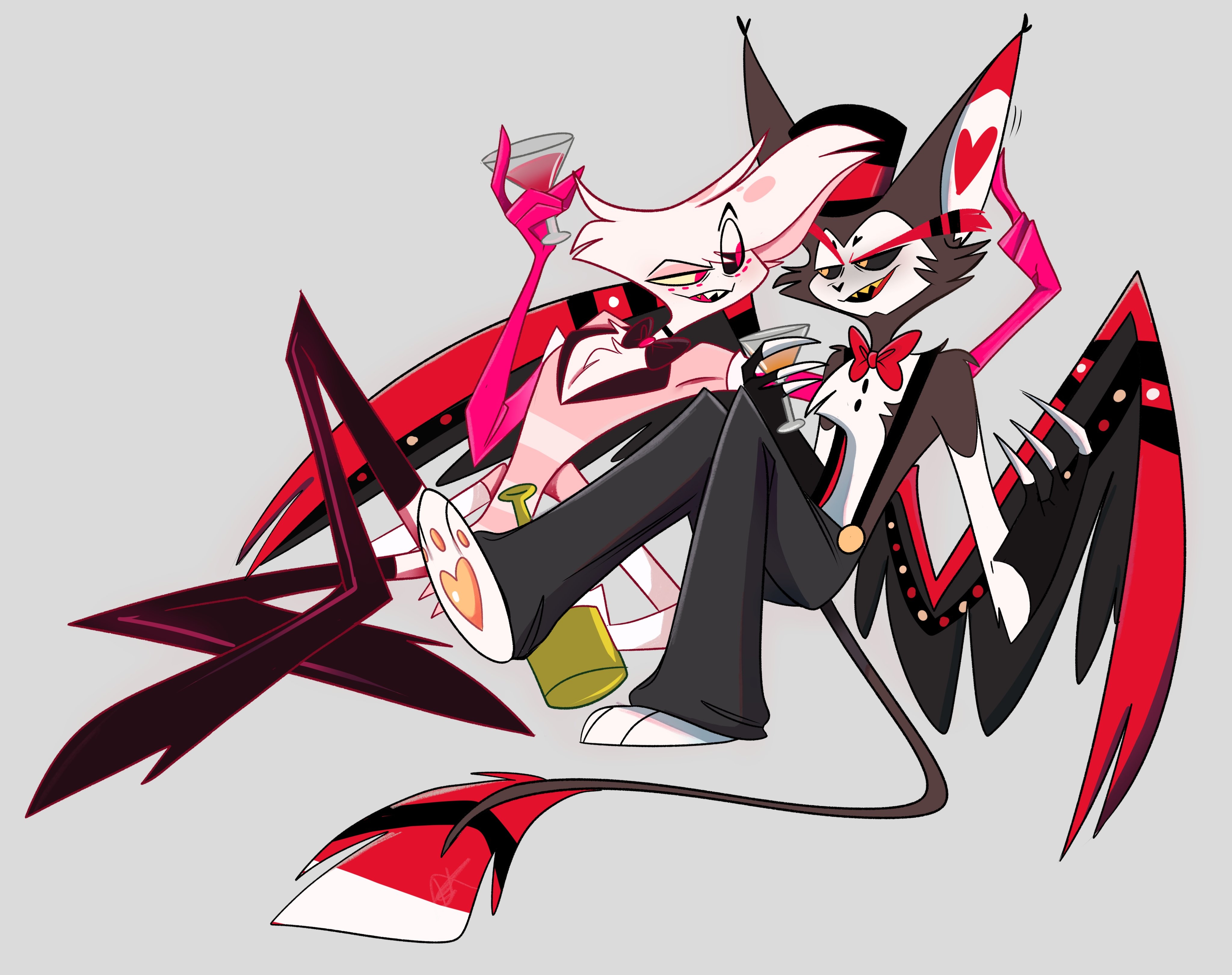 4100x3250 HazbinHotel #HazbinHotelFanart, Desktop