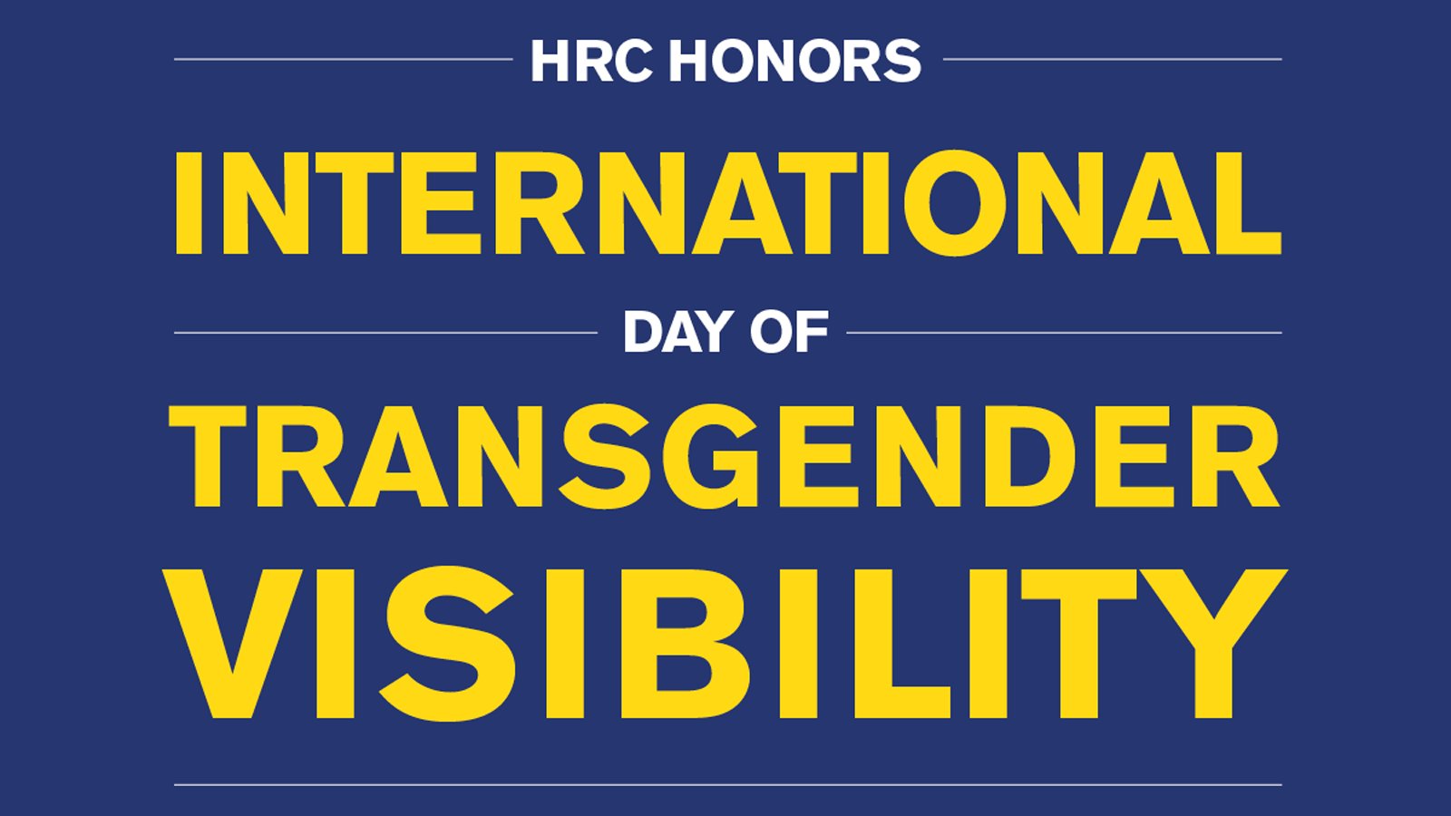 1600x900 HRC Honors International Day of Transgender Visibility 2016, Desktop