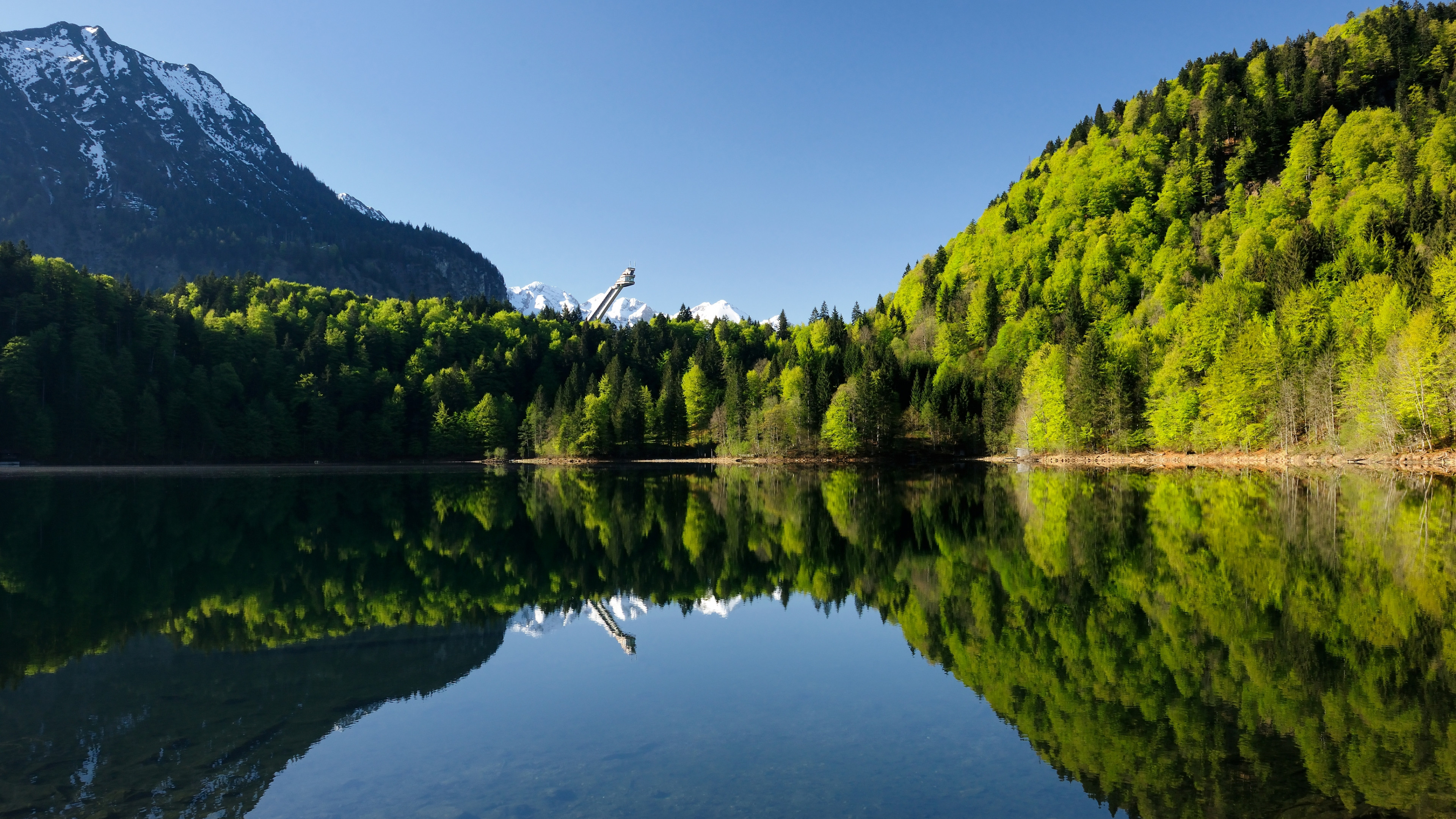 3840x2160 Wallpaper Oberstdorf, Germany, Europe, Desktop