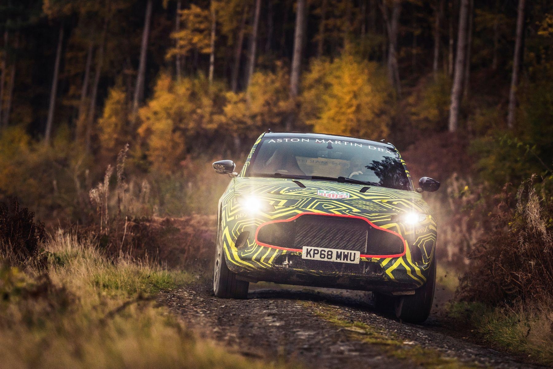 1800x1200 Super SUV revealed: first photo of 2019 Aston Martin DBX, Desktop