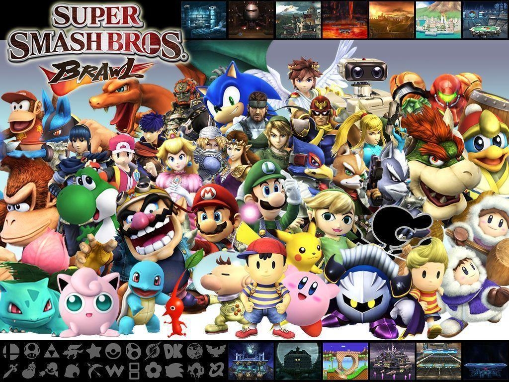 1030x770 SUPER SMASH BROS wallpaper, Desktop