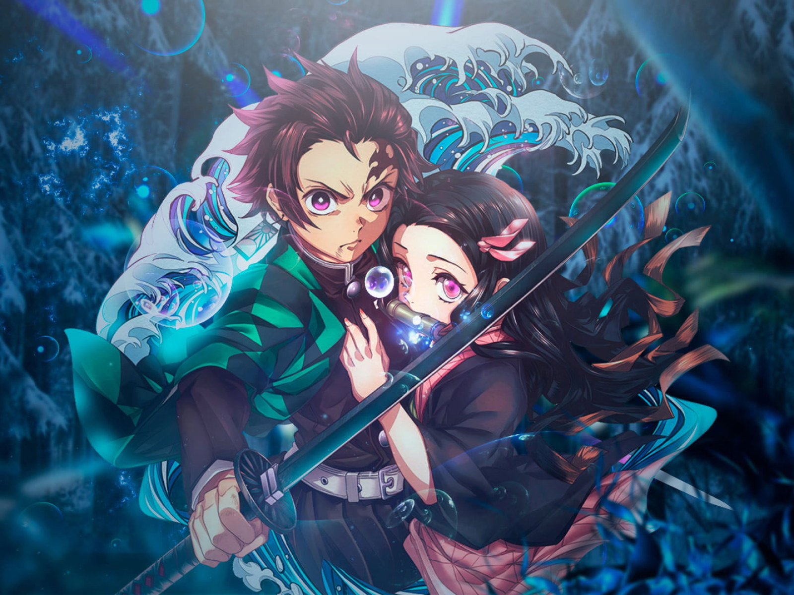 1600x1200 Kimetsu no Yaiba wallpaper, Nezuko, Tanjiro Kamado, Kamado Tanjirō, Kamado Nezuko • Wallpaper For You HD Wallpaper For Desktop & Mobile, Desktop