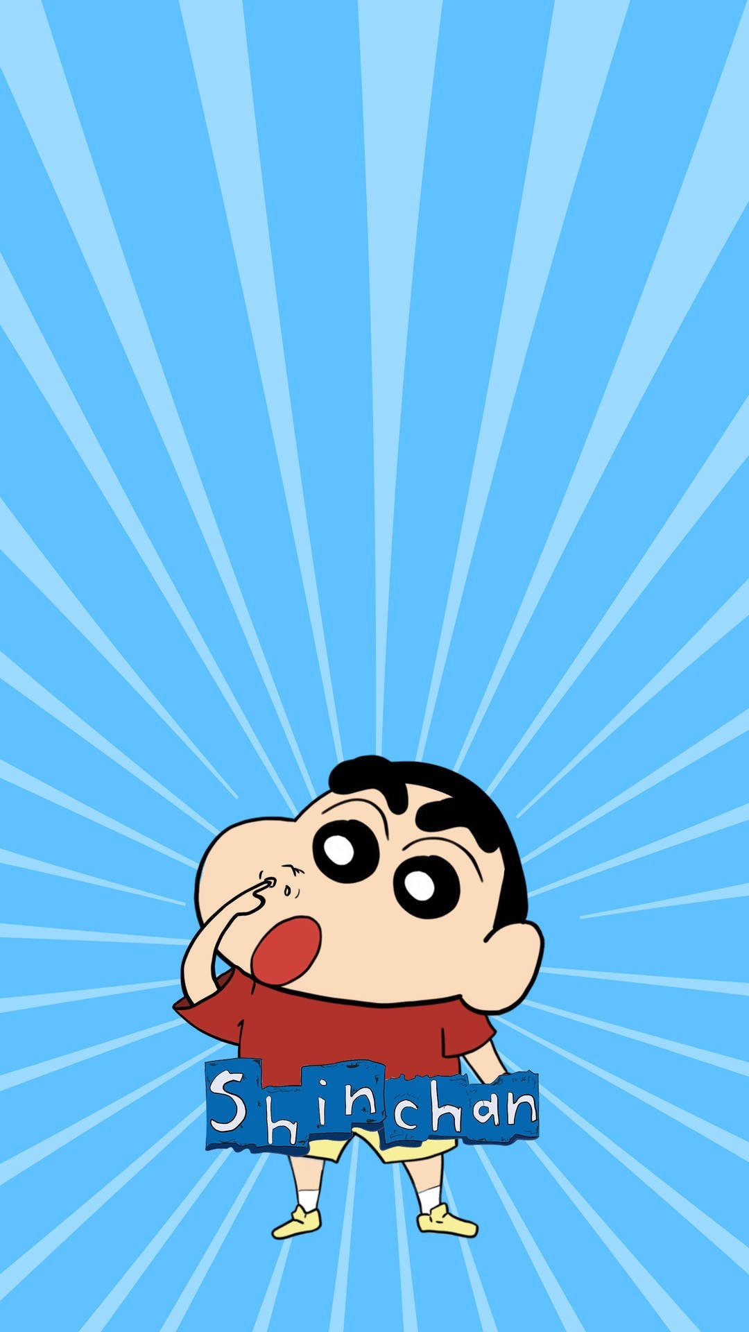 1080x1920 Download Surprised Shin Chan Cartoon Wallpaper, Phone