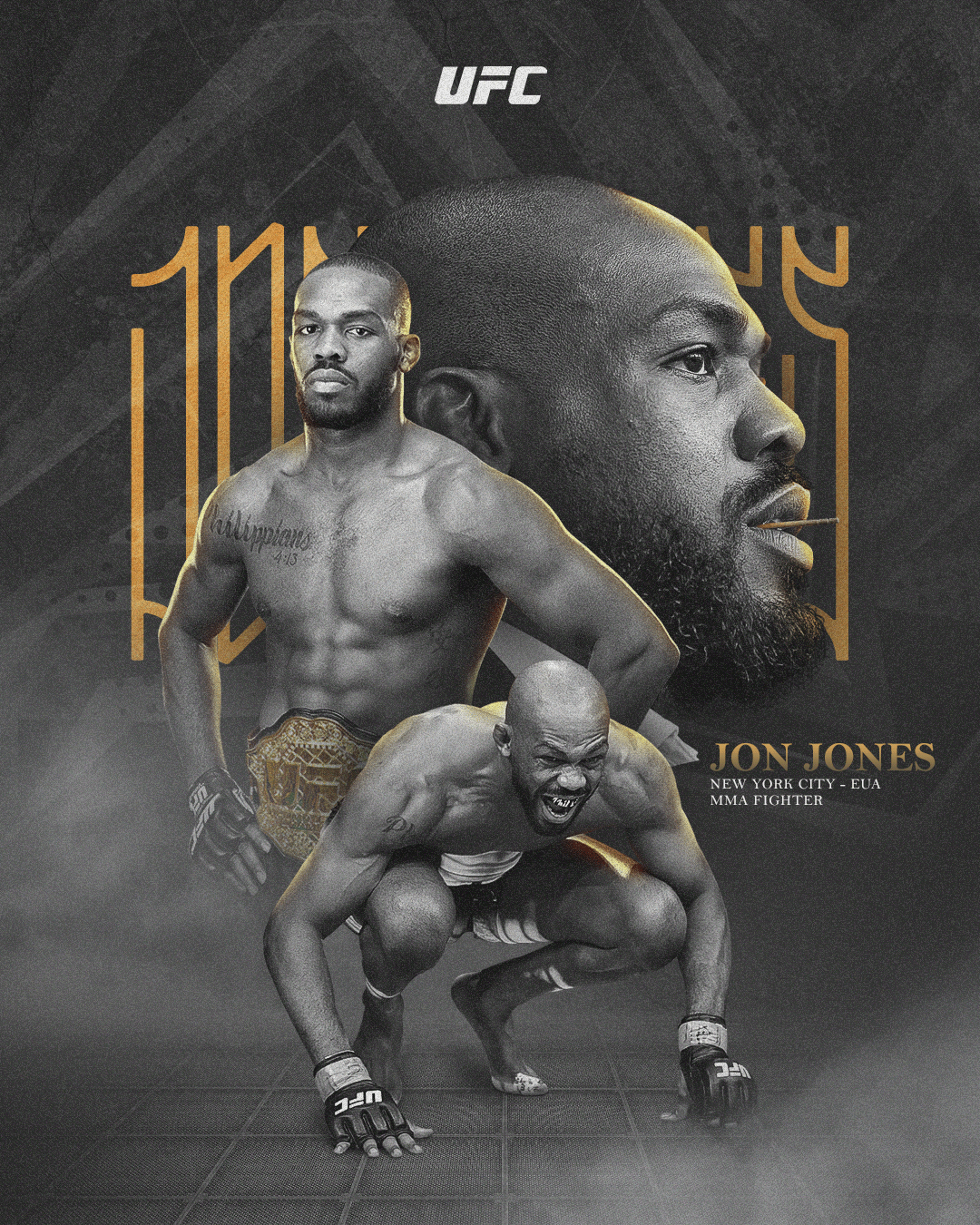 1080x1350 PÔSTER JON JONES, Phone