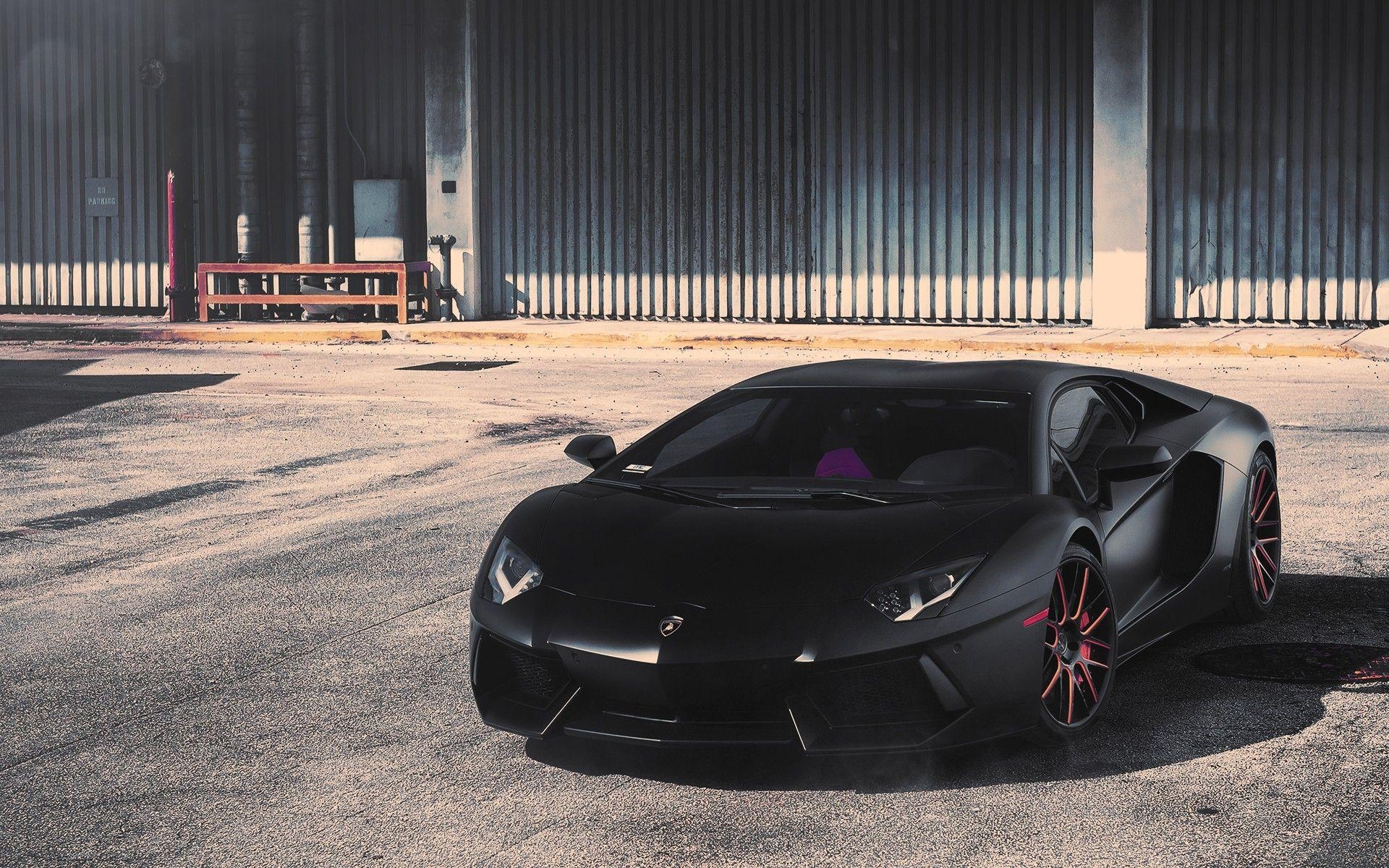 1920x1200 Cars Lamborghini Aventador Matte Colored Vehicles, Desktop