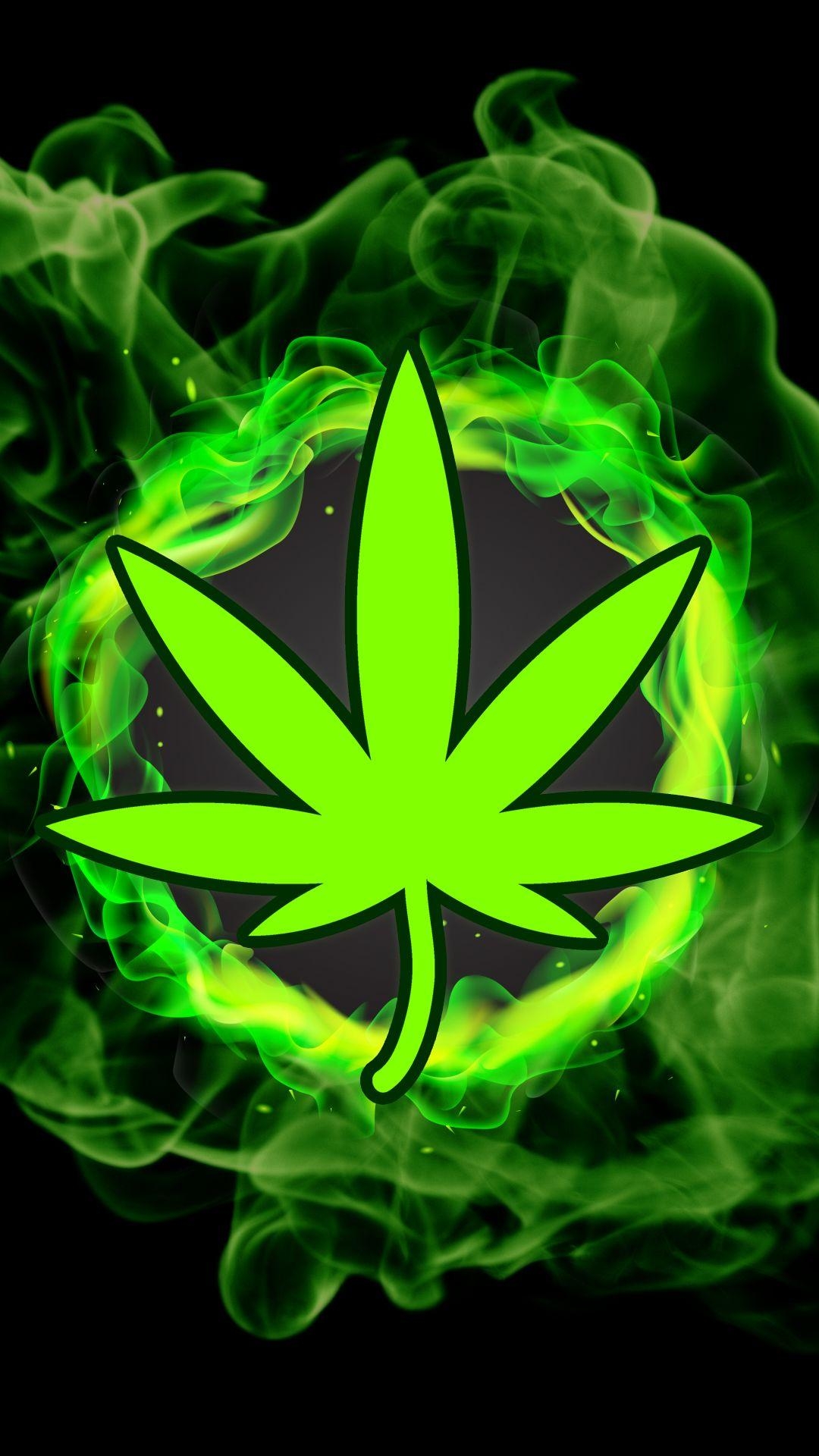 1080x1920 Free HD 420 Green Flames Phone Wallpaper.4210, Phone