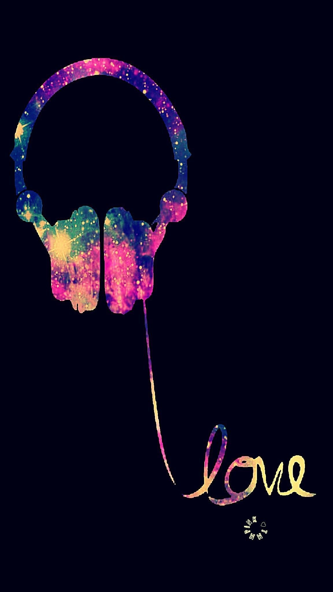 1160x2050 Musical Background Neon Wallpaper.line.17qq.com, Phone