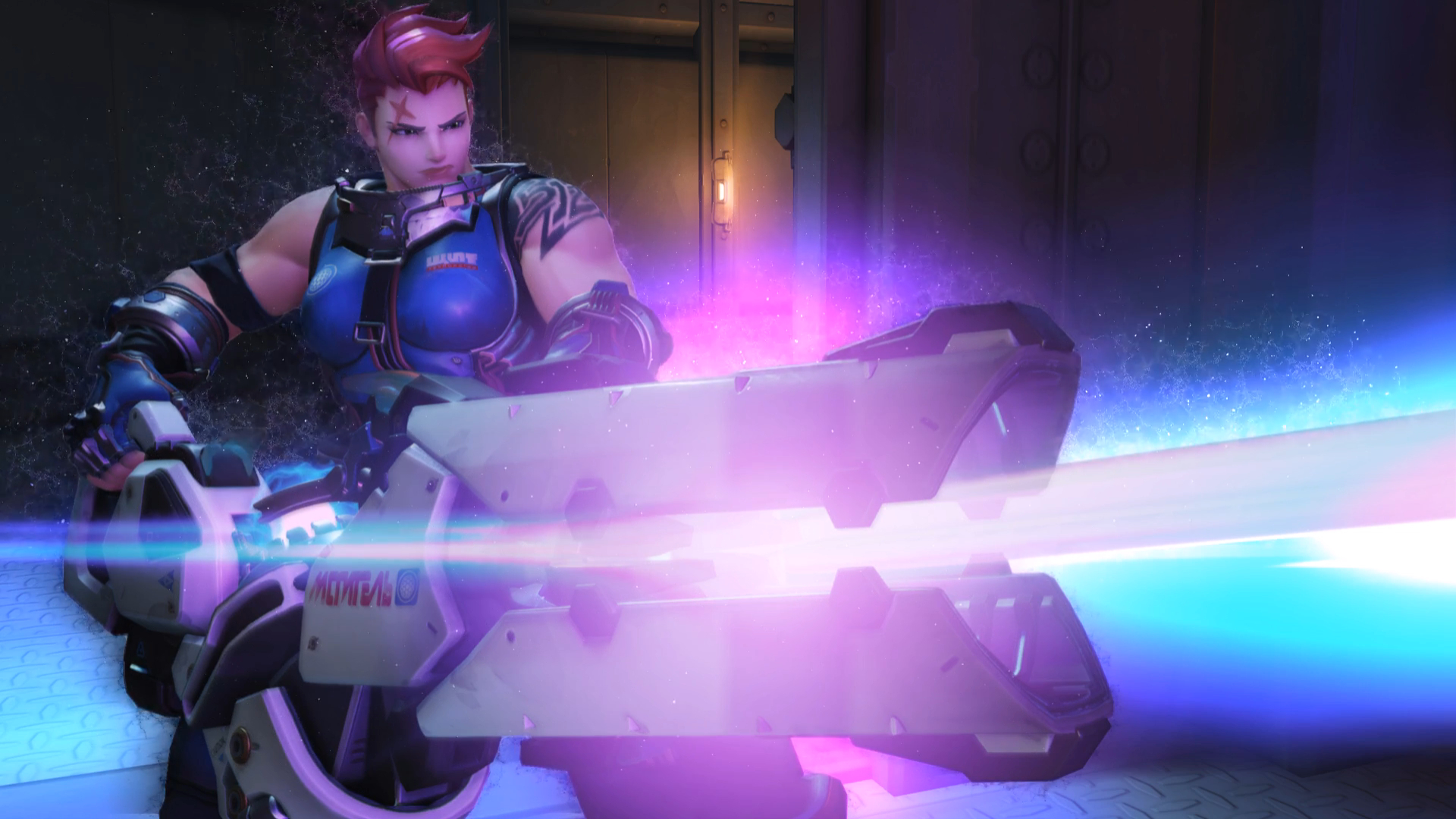 1920x1080 Zarya Particles Effect; Overwatch Wallpaper, Desktop