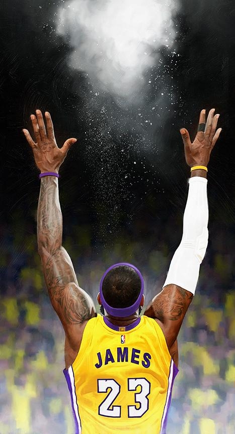 470x870 Lebron Comes to LA, Phone