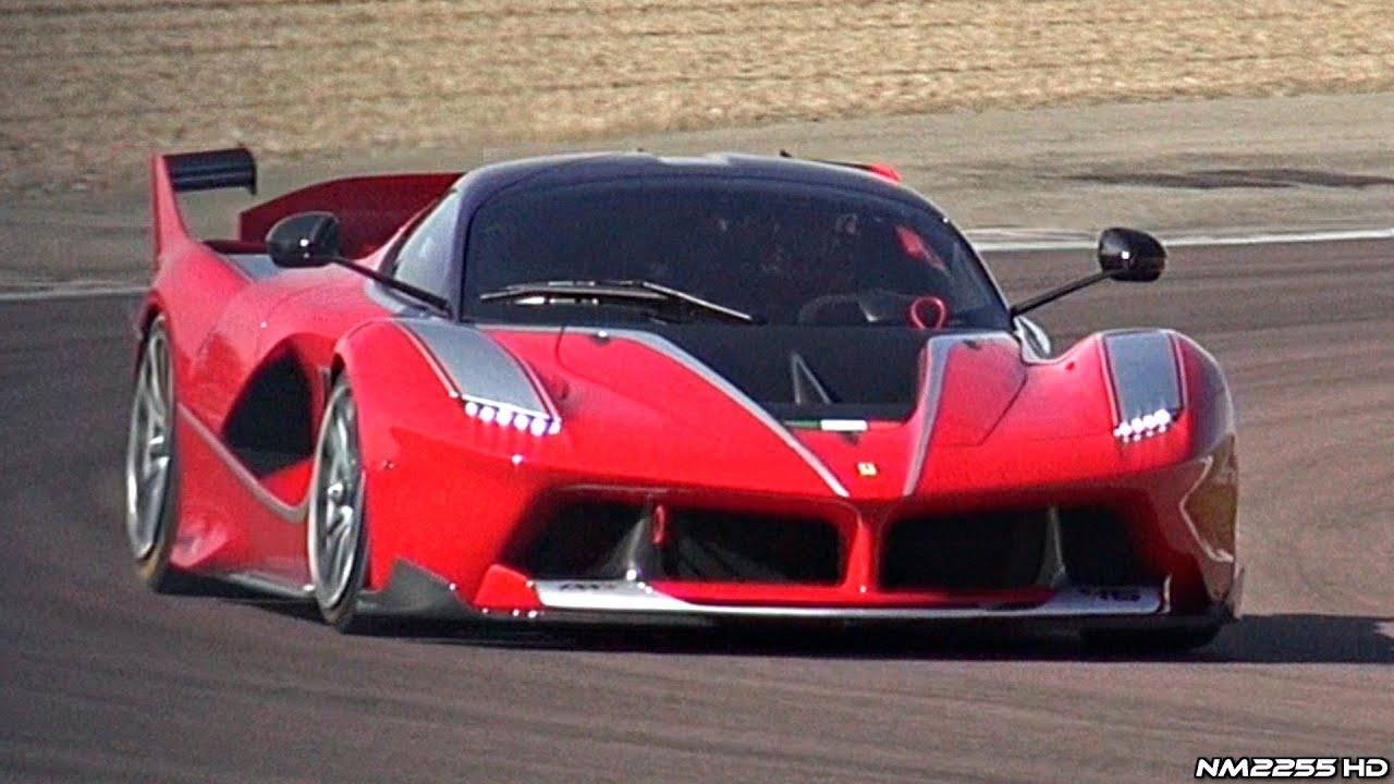 1280x720 Ferrari FXX K PURE Sound Fiorano Circuit! Accelerations, Desktop