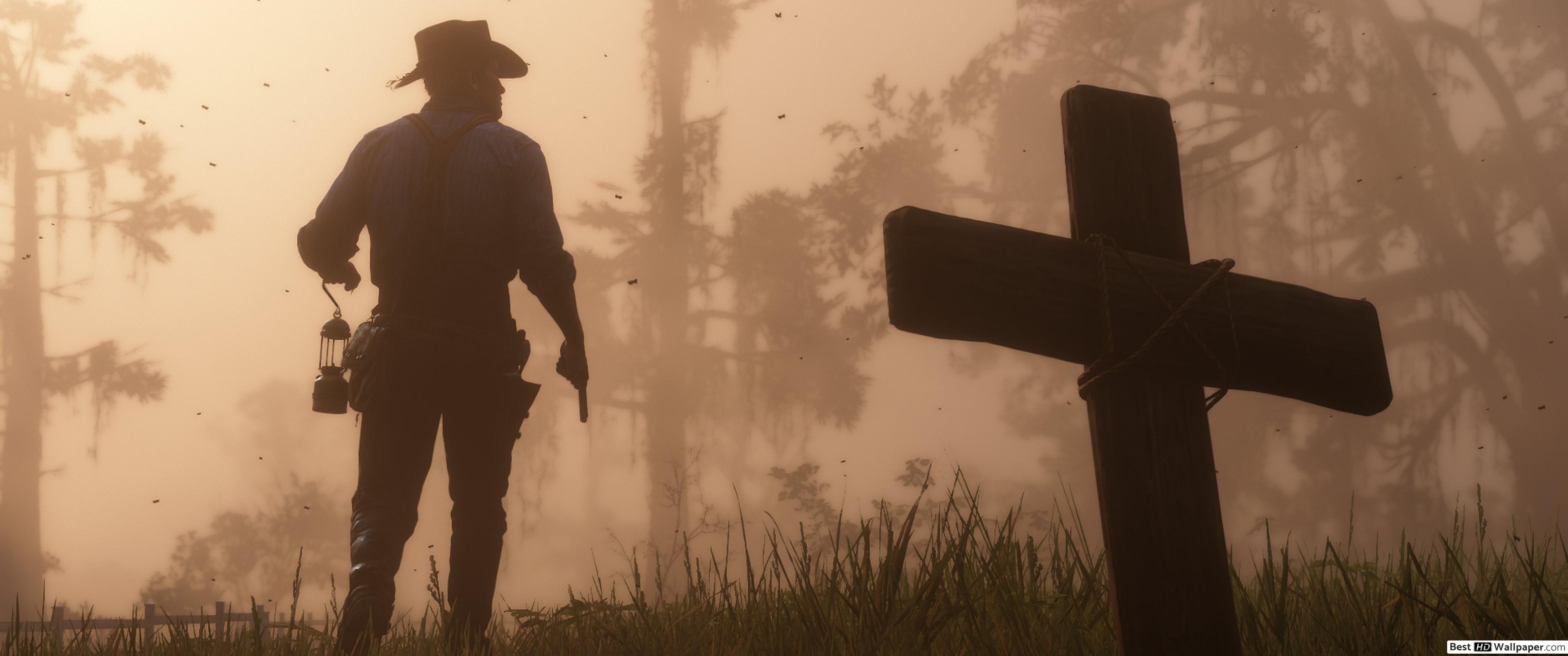 3440x1440 Wide Dead Redemption 2 4k HD Wallpaper, Dual Screen