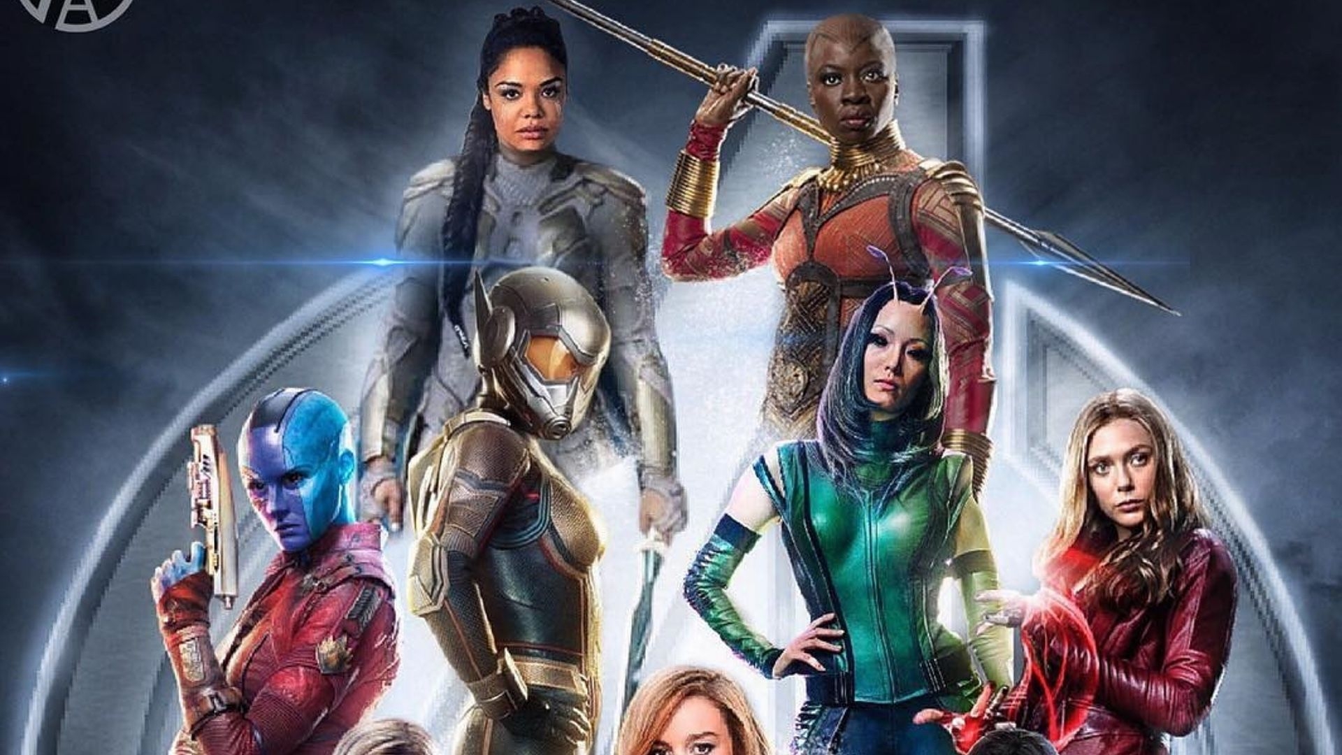 1920x1080 Fan Made A FORCE Poster Brings Female Avengers Team To Life, Desktop